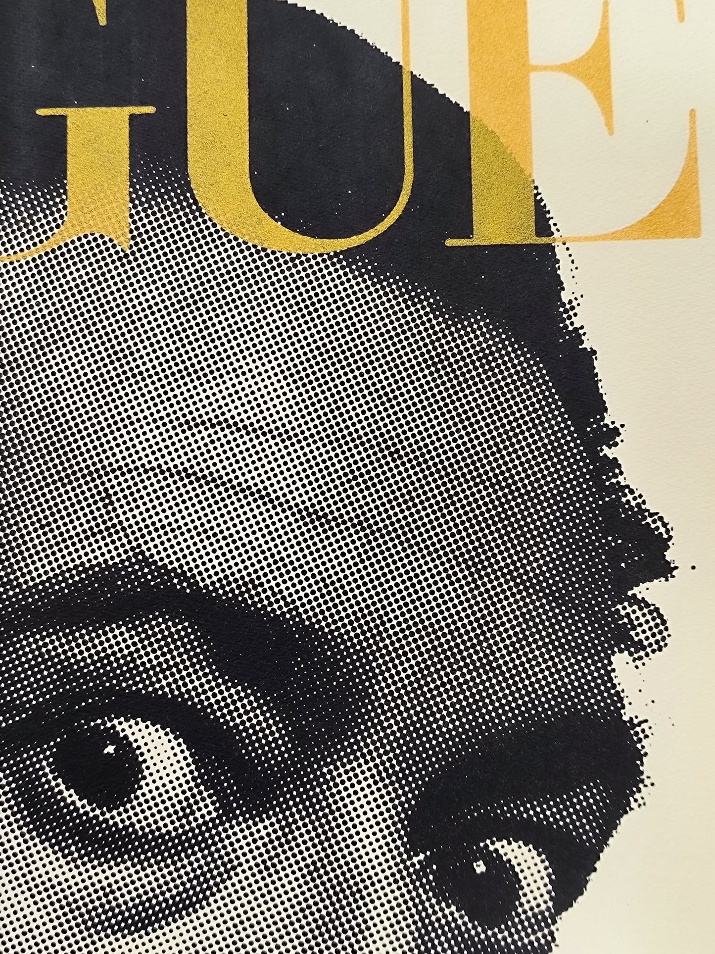 Dalí - Retrato print (Original painting on paper) Arte Urbano Barcelona