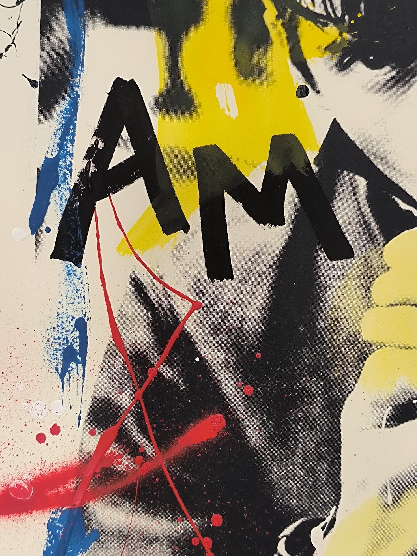 Alex Turner, Artic Monkeys - Arte Urbano Barcelona. Retrato print (original painting on paper)