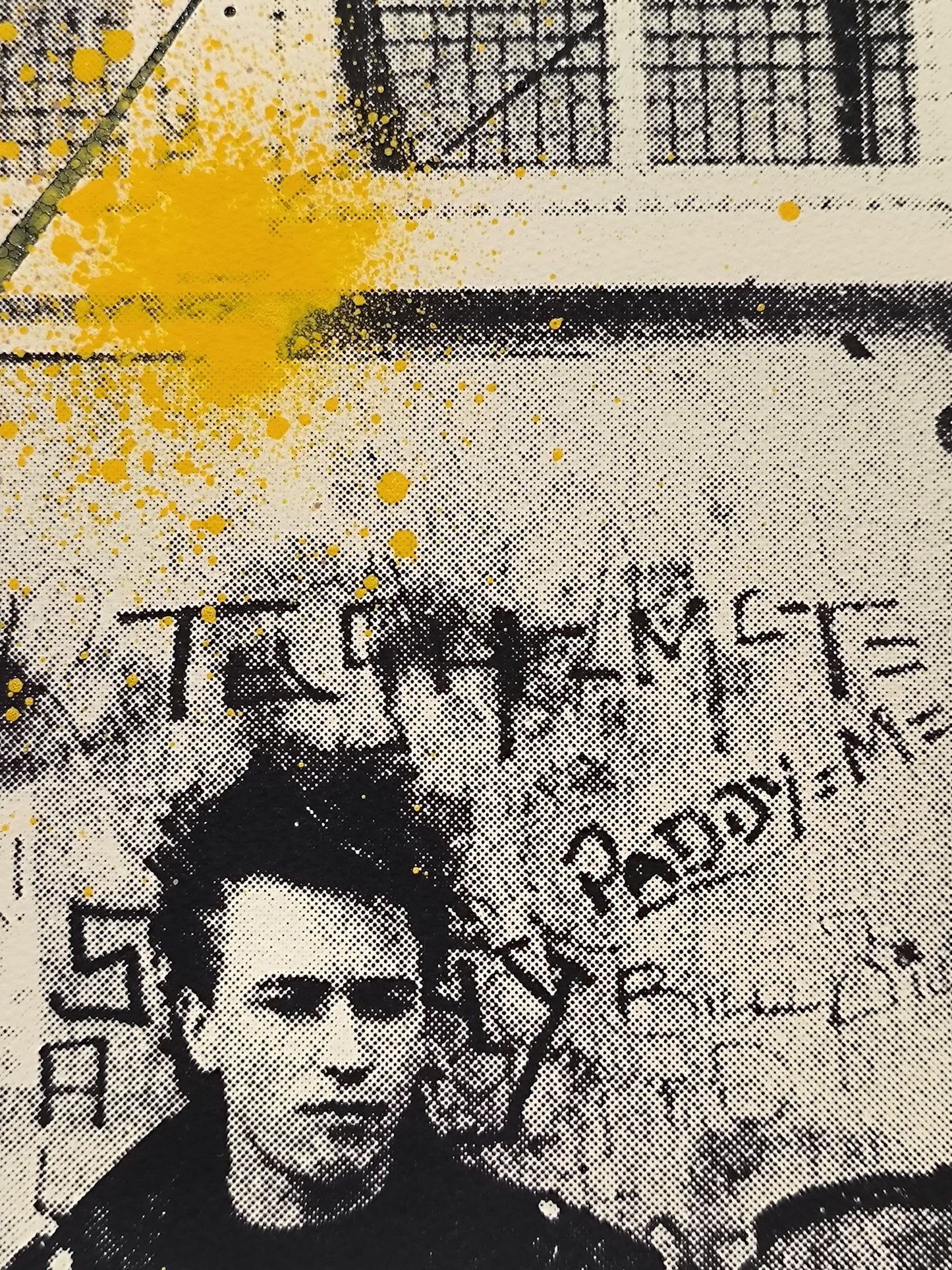 Depeche Mode - Retrato print (original painting on paper) Arte Urbano Barcelona