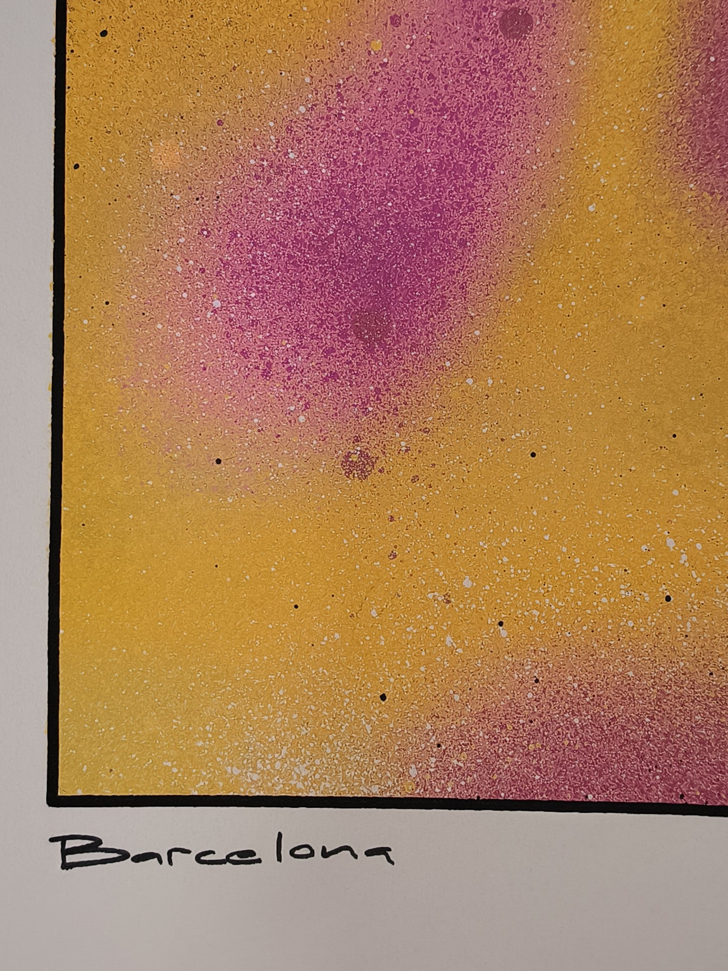Abstract - Limited series (original painting on paper) Arte Urbano Barcelona (Copia)