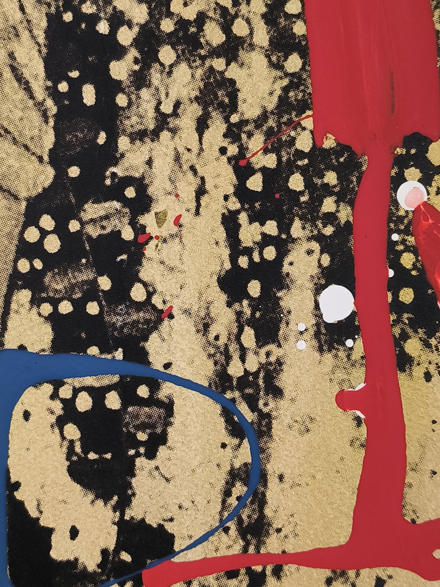 Gustav Klimt - Retrato print (original painting on paper) Arte Urbano Barcelona
