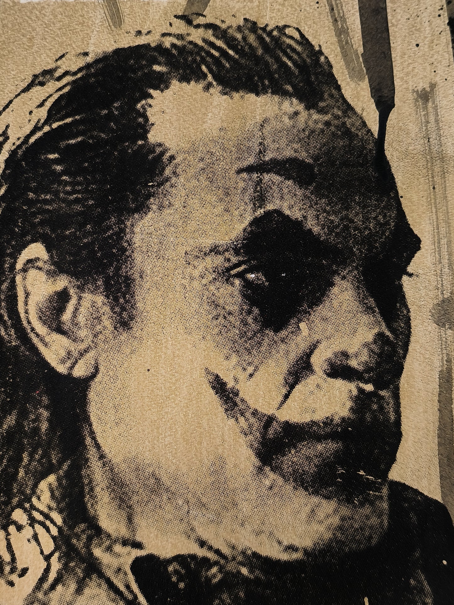 Joker - Retrato print (original painting on paper) Arte Urbano Barcelona