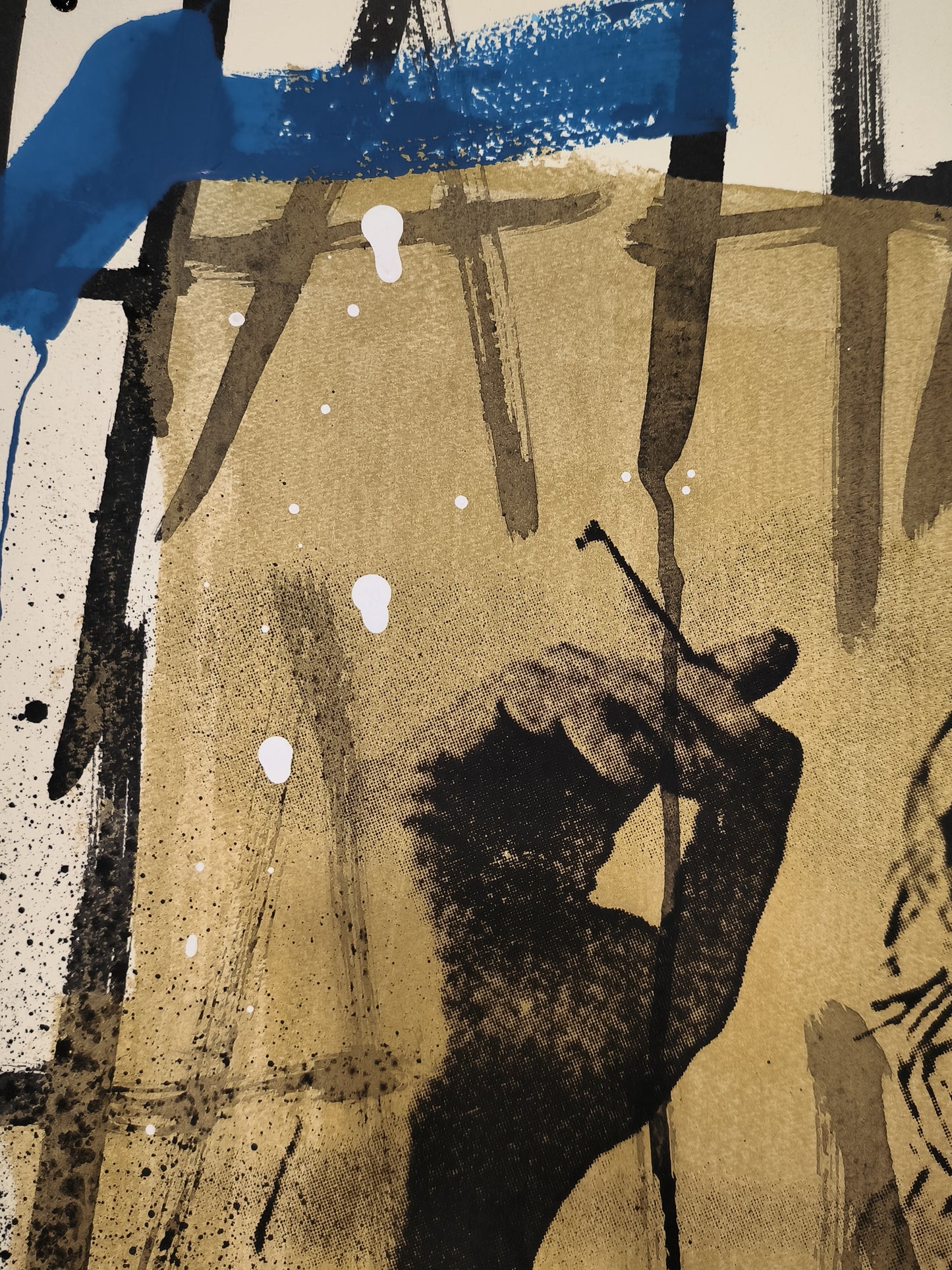 Joker - Retrato print (original painting on paper) Arte Urbano Barcelona