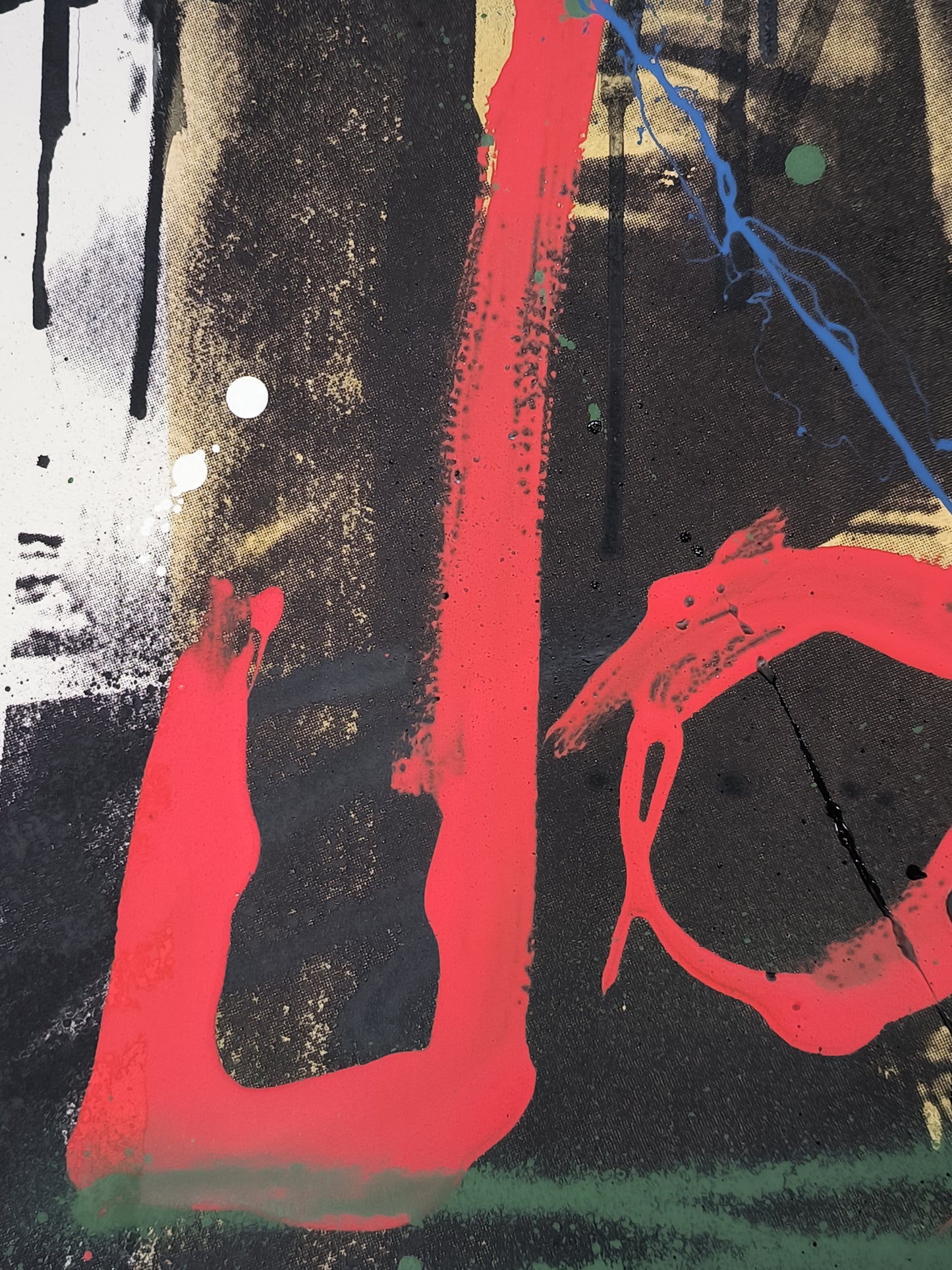 Joker - Retrato print (original painting on paper) Arte Urbano Barcelona