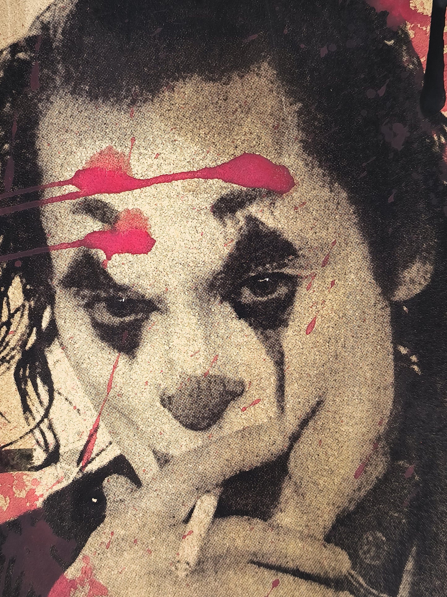 Joker - Retrato print (original painting on paper) Arte Urbano Barcelona