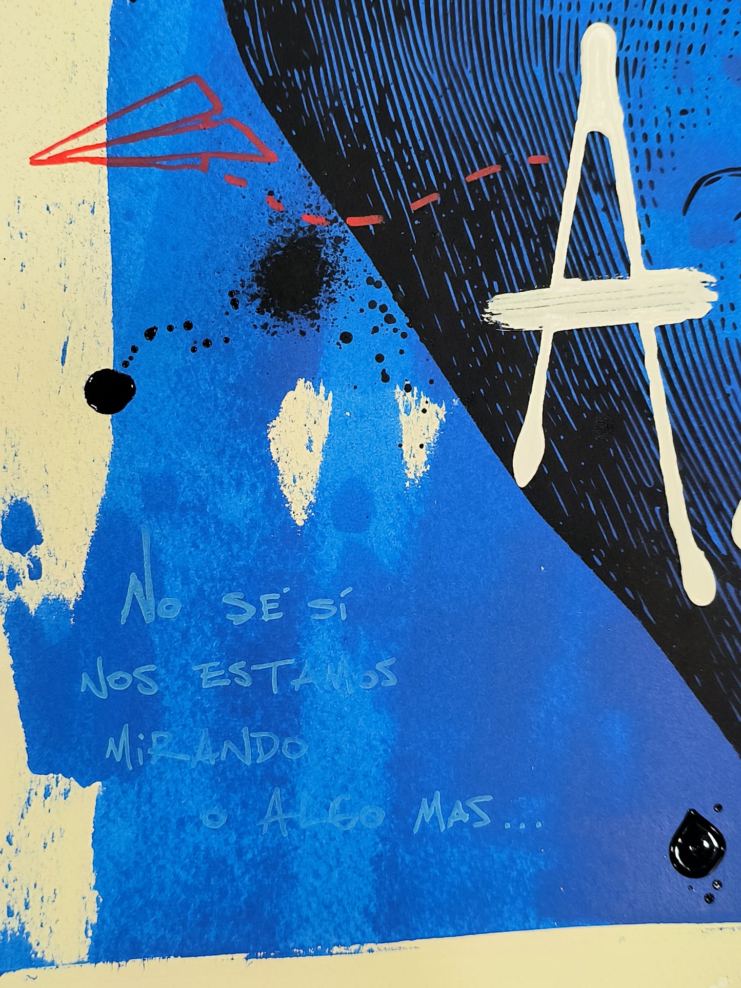 Corazón Anatómico - Retrato print (original painting on paper) Arte Urbano Contemporaneo Barcelona