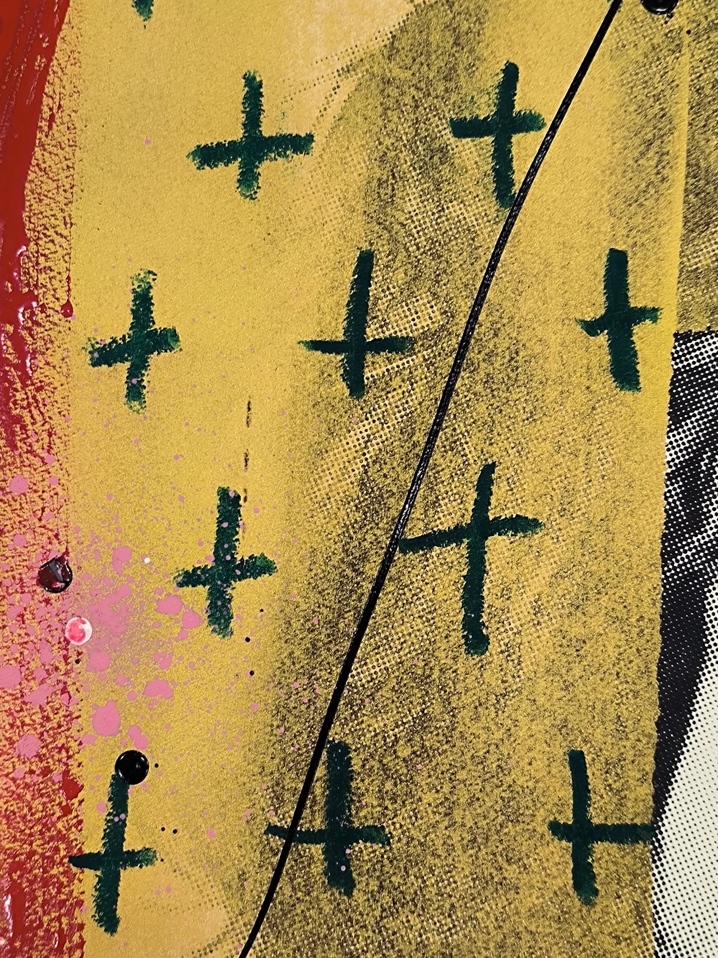 Jim Morrison - Retrato print (original painting on paper) Arte Urbano Barcelona