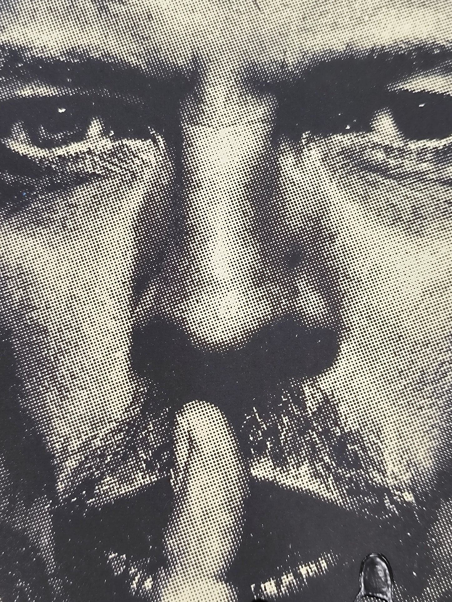 David Bowie - Retrato print (original painting on paper) Arte Urbano Barcelona