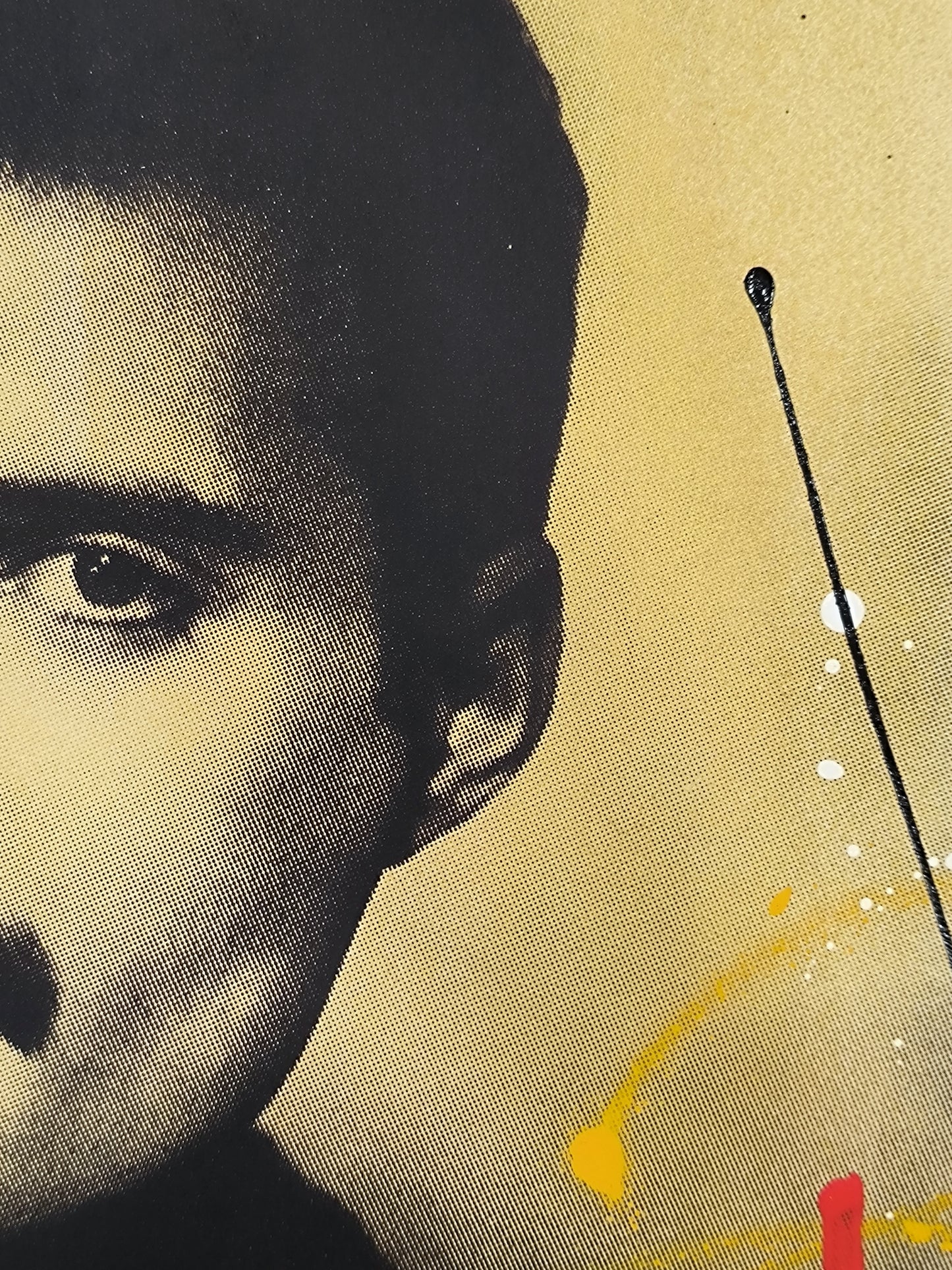 Freddie Mercury - Queen: Arte Urbano Barcelona. Retrato print (original painting on paper)