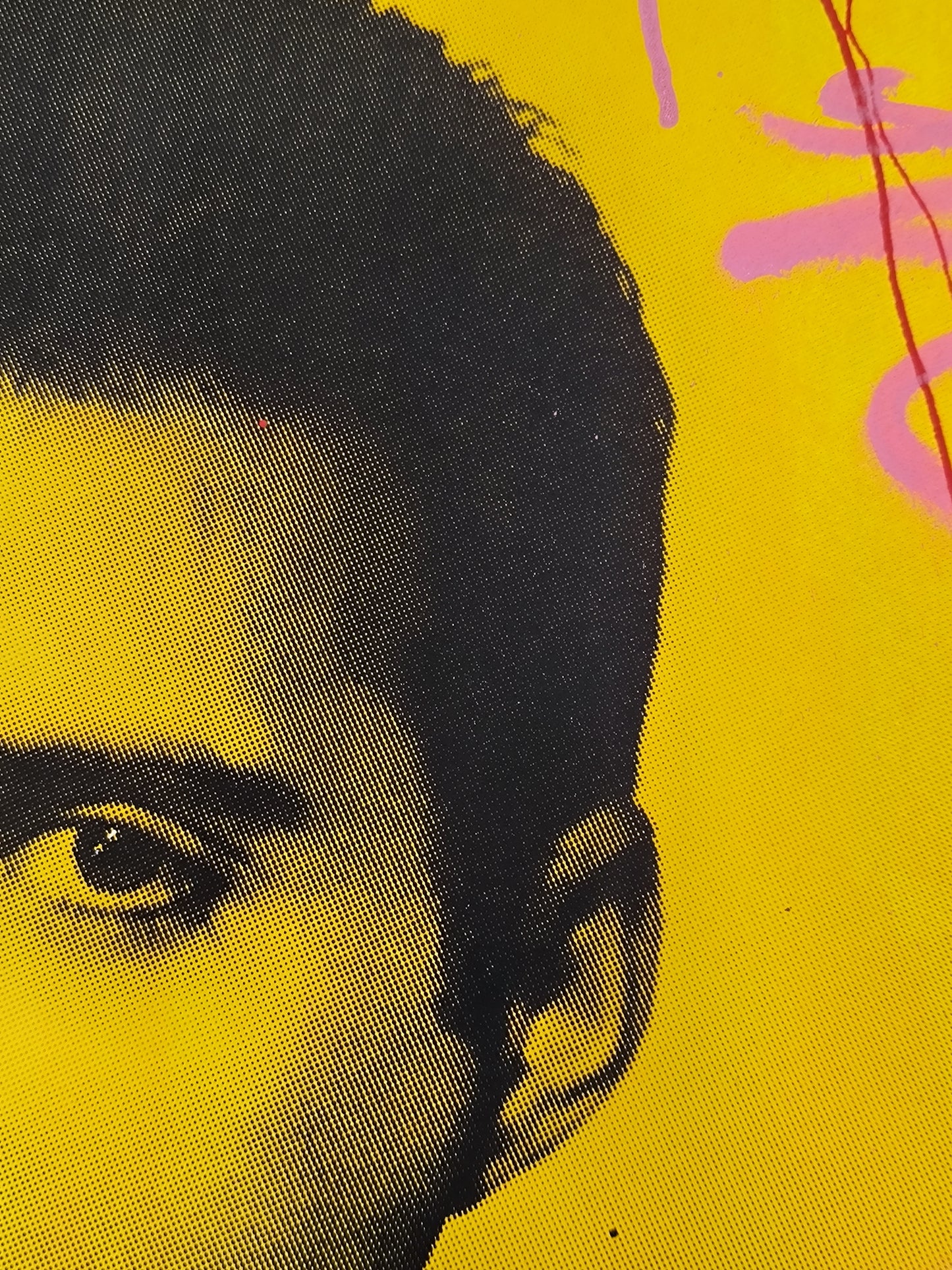 Freddie Mercury - Queen: Arte Urbano Barcelona. Retrato print (original painting on paper)