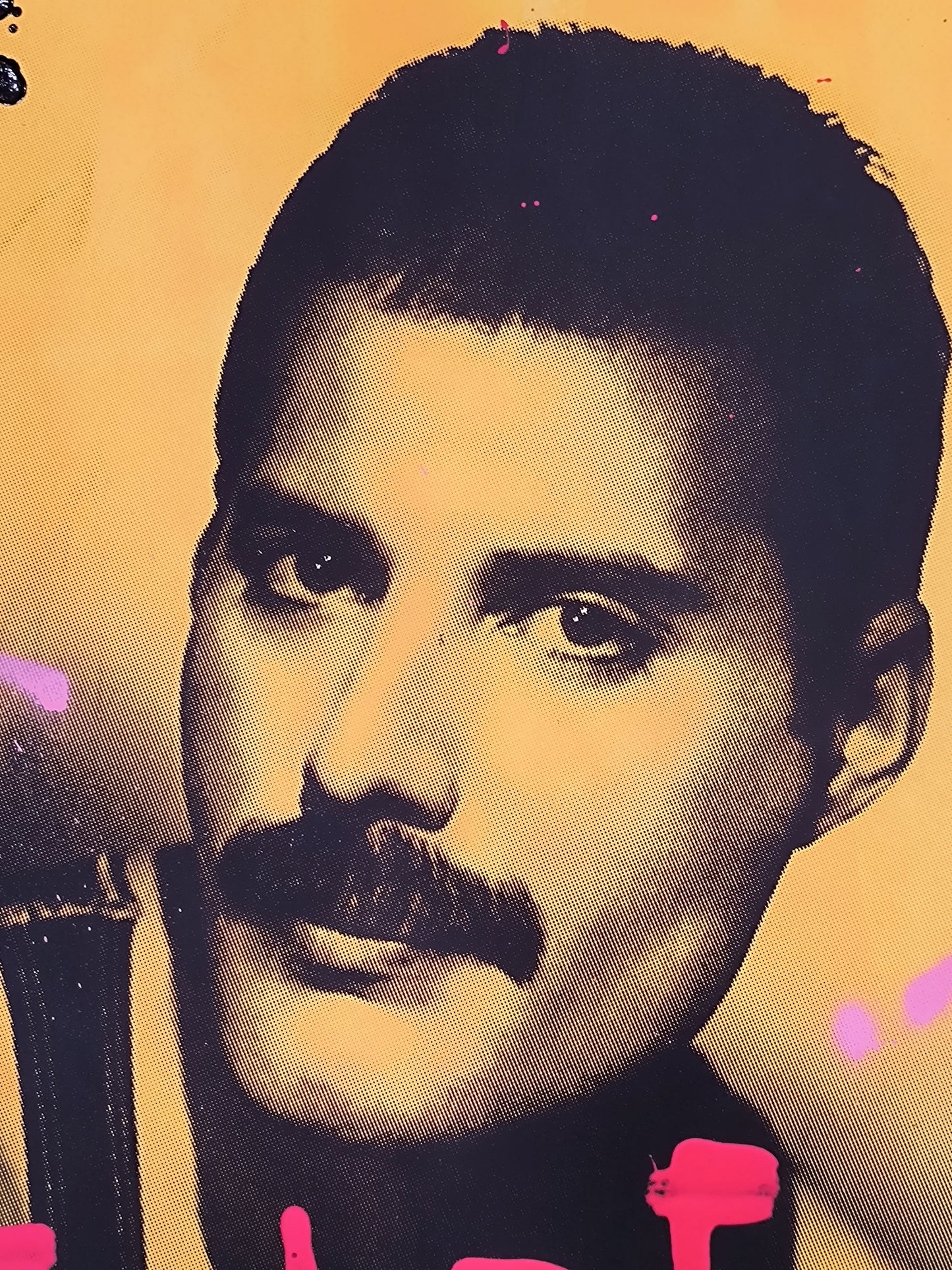 Freddie Mercury - Queen: Arte Urbano Barcelona. Retrato print (original painting on paper)