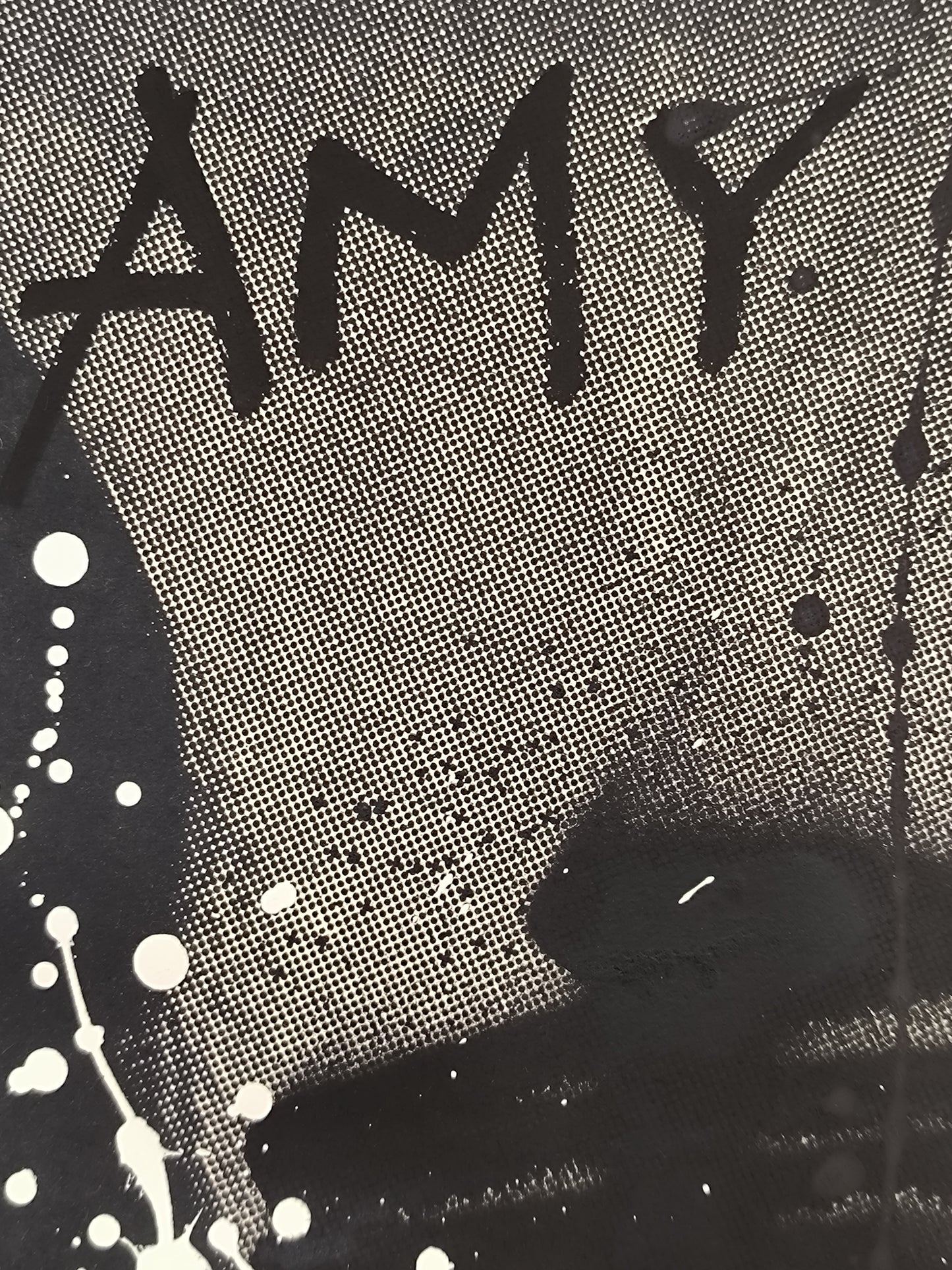 Amy Winehouse - Retrato Print (Original painting on paper) Arte Urbano Contemporaneo Barcelona