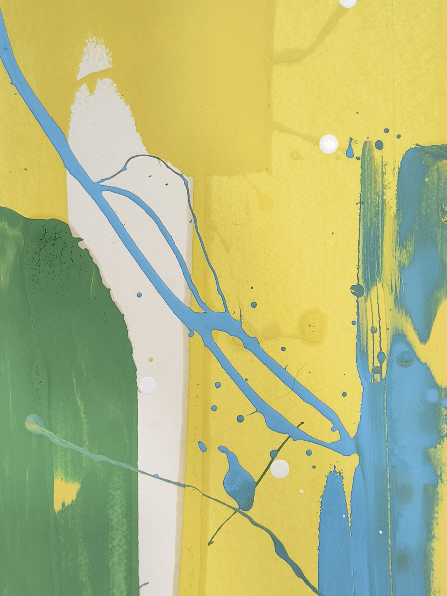 Abstract - Limited series (original painting on paper) Arte Urbano Barcelona