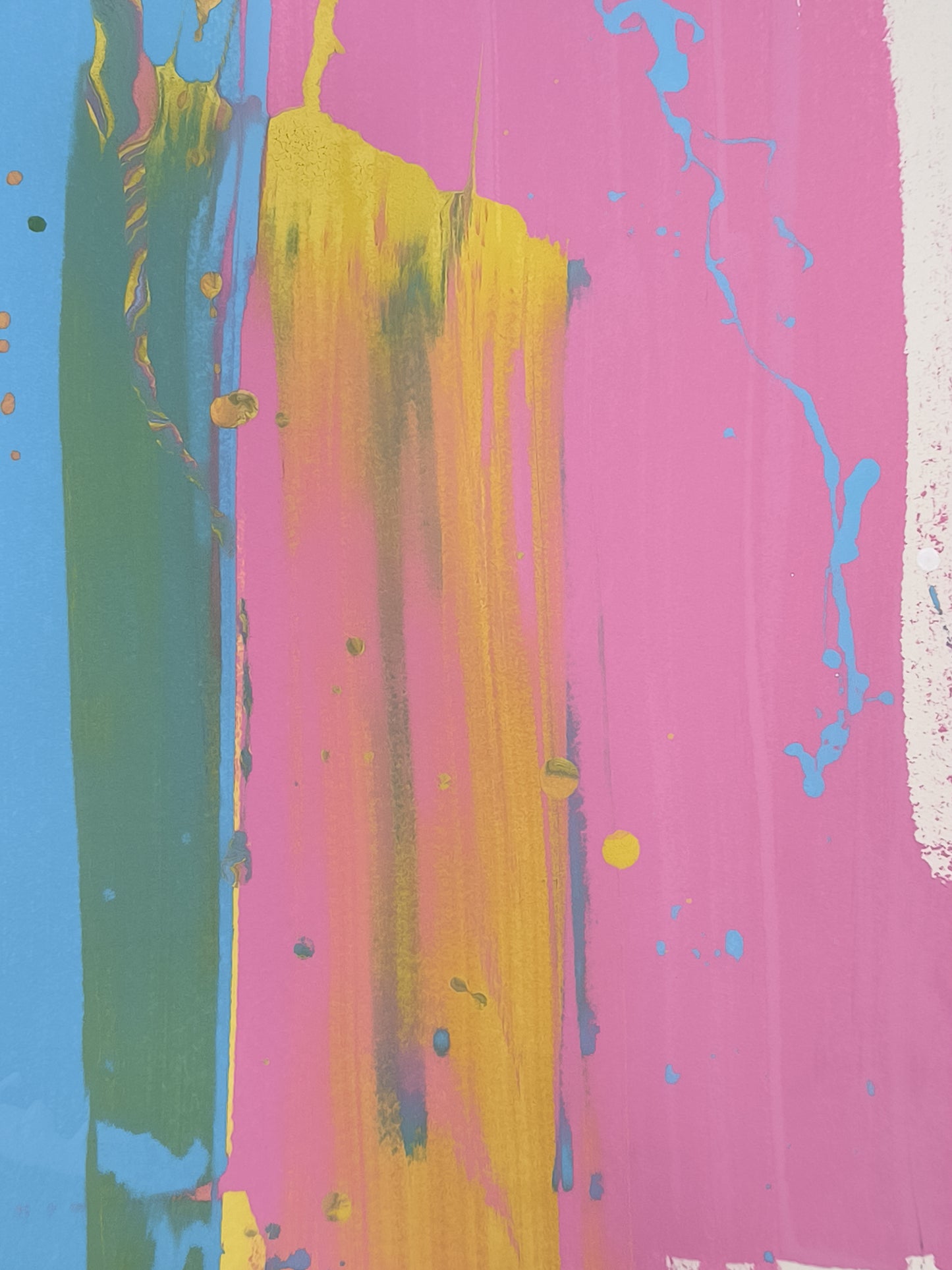 Abstract - Limited series (original painting on paper) Arte Urbano Barcelona