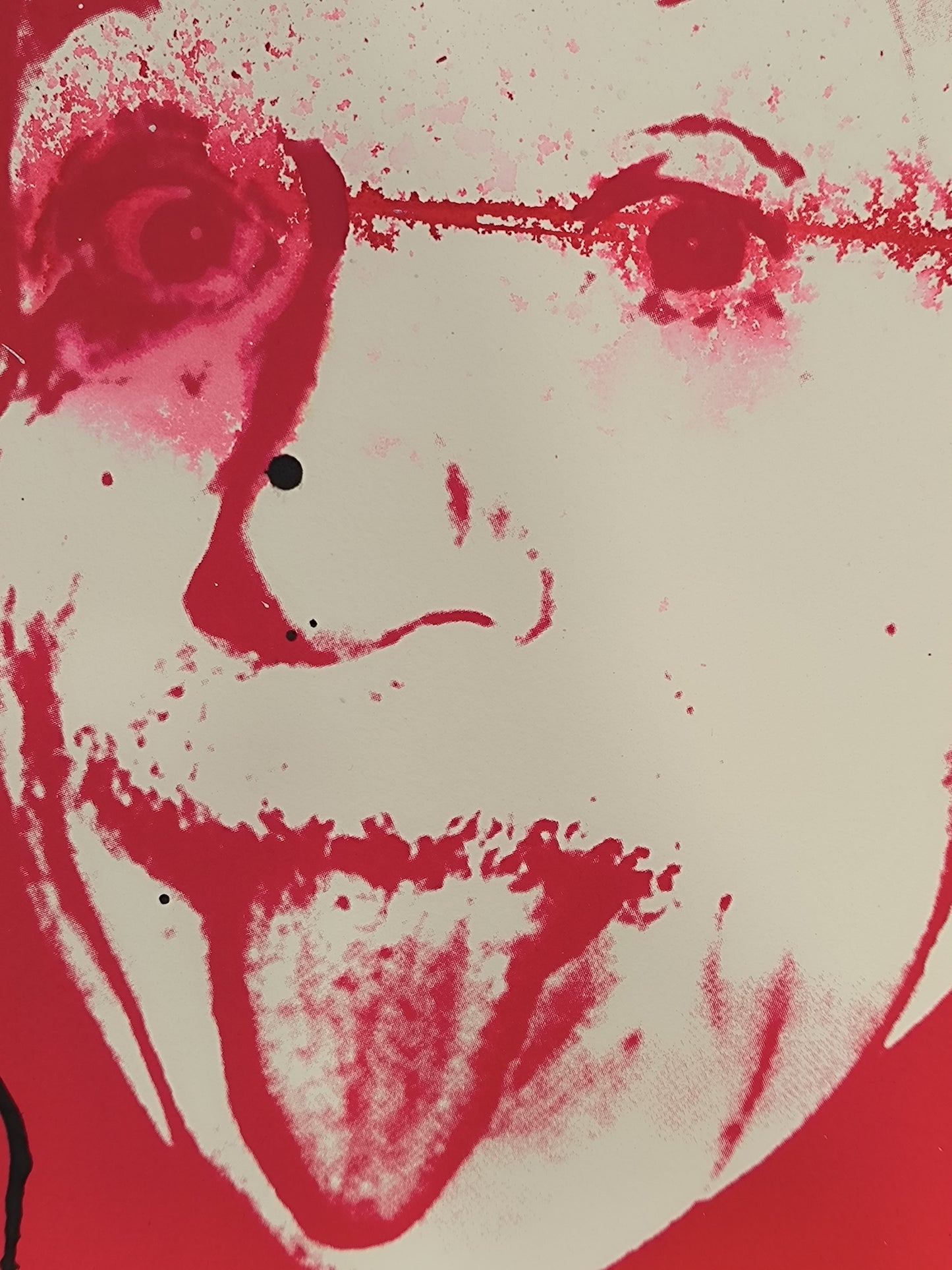 Albert Einstein - Retrato print (original painting on paper) Arte Urbano Barcelona