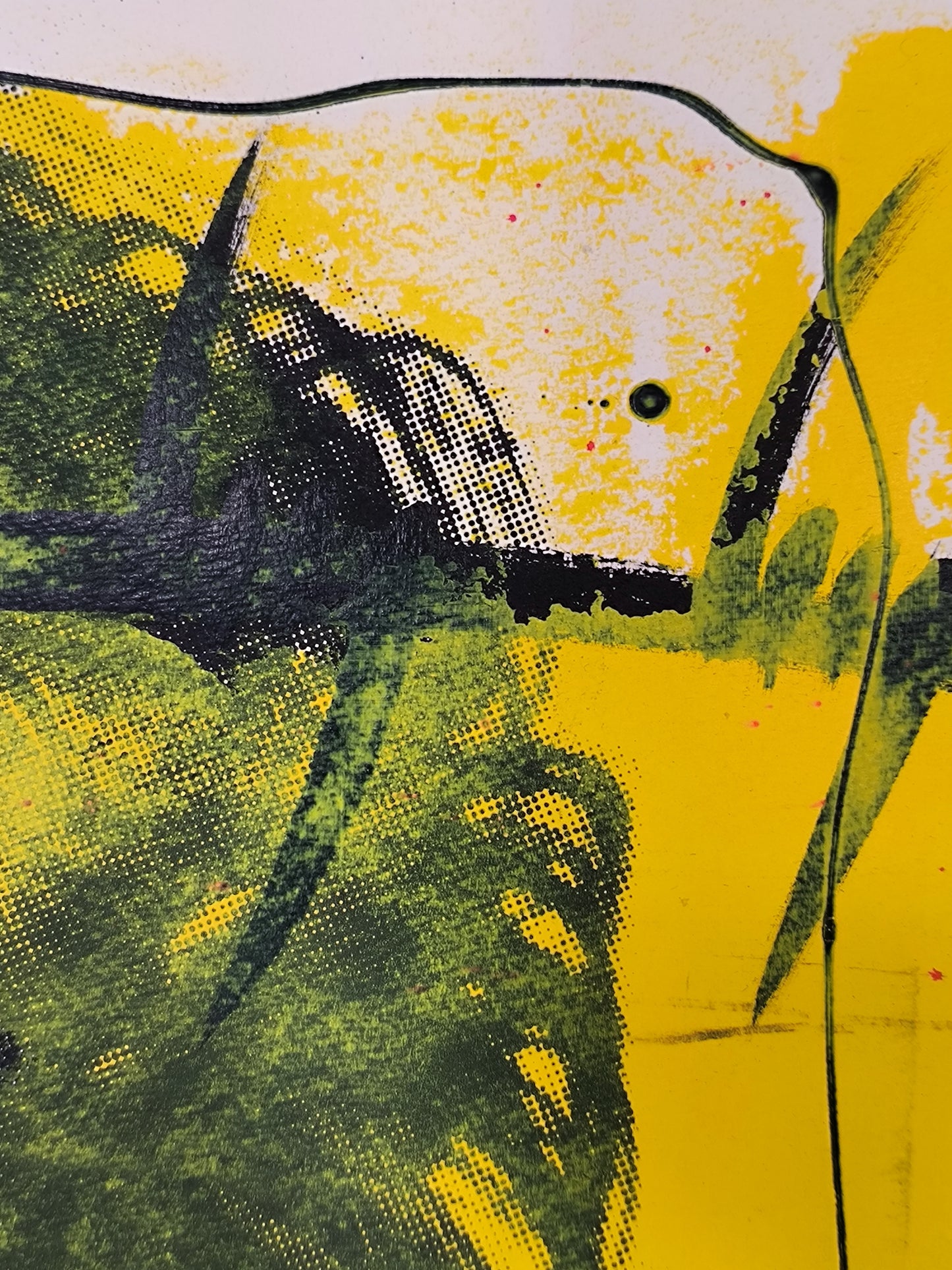 Jim Morrison - Retrato print (original painting on paper) Arte Urbano Barcelona