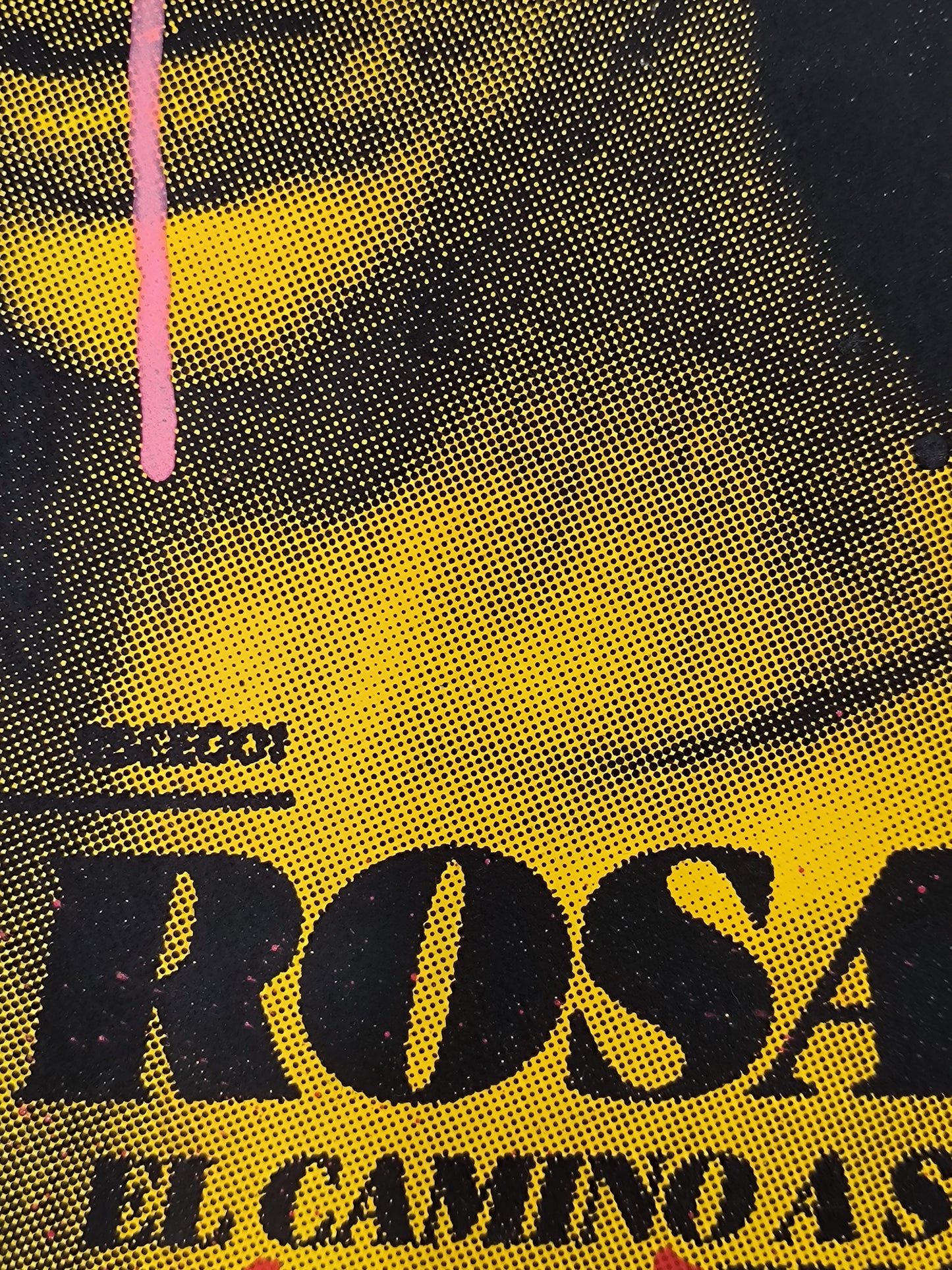 Rosalía - Retrato print (original painting on paper) Arte Urbano Barcelona