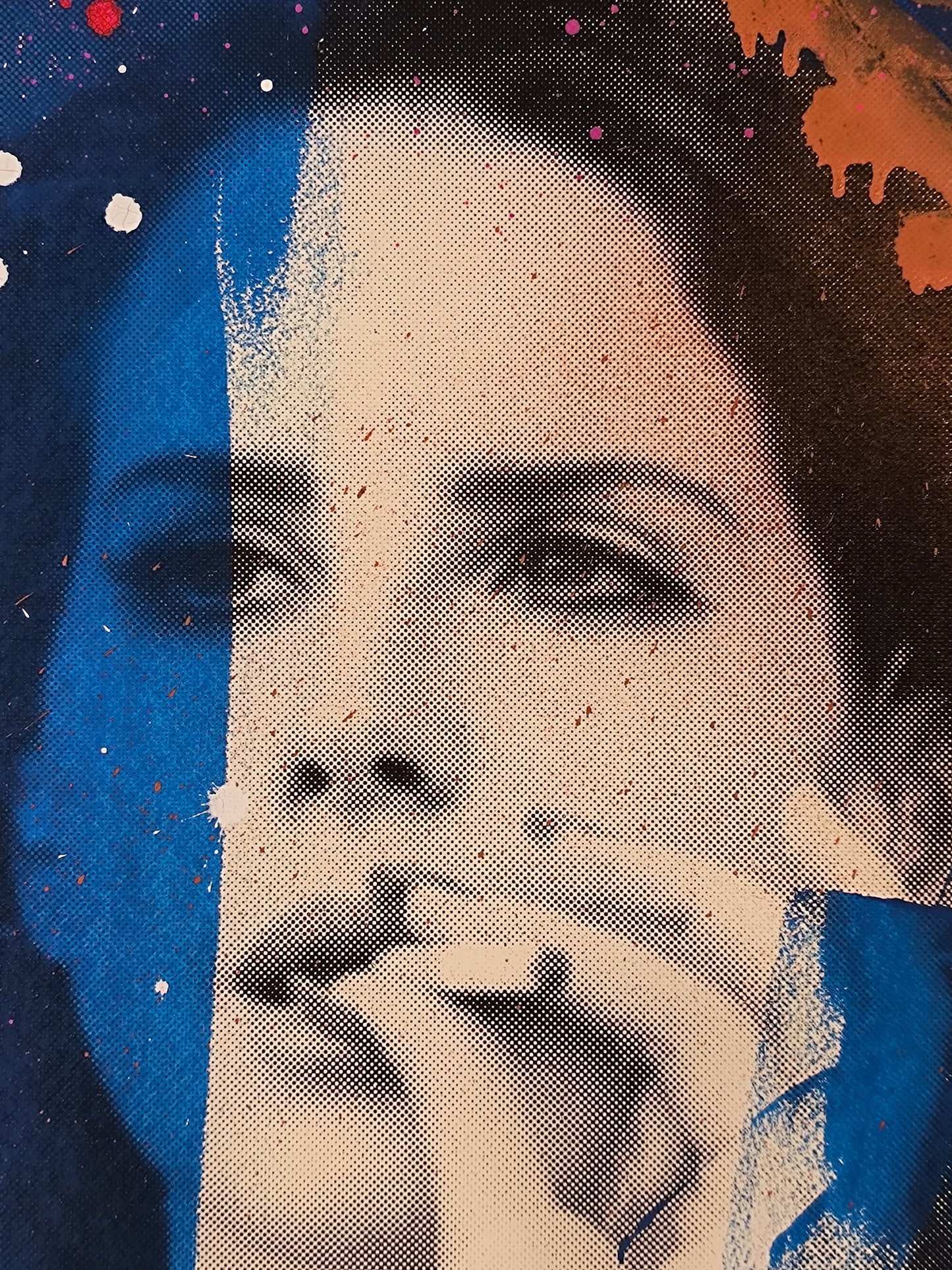 Lana del Rey - Retrato print (original painting on paper) Arte Urbano Barcelona