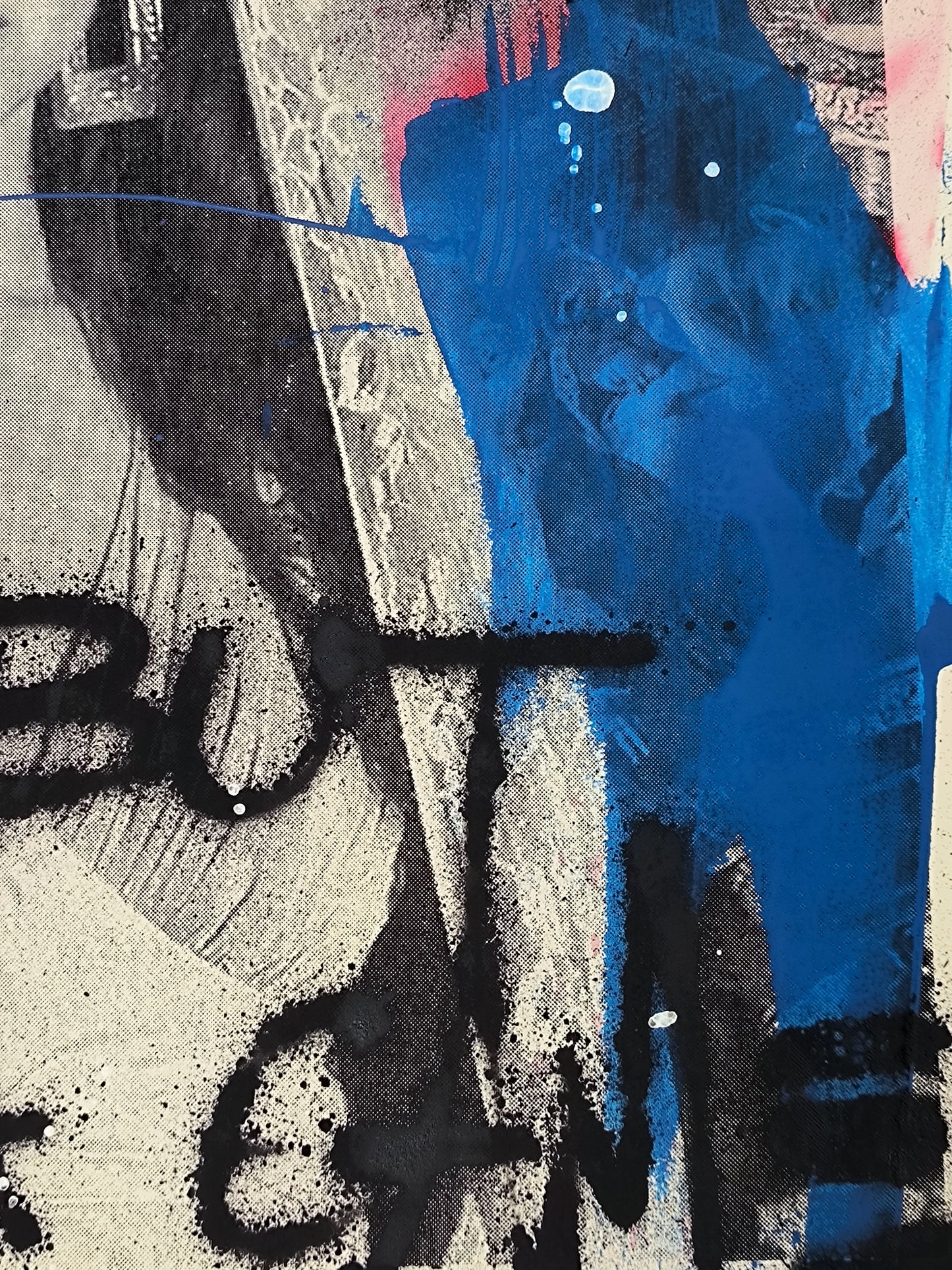 Lana del Rey - Retrato print (original painting on paper) Arte Urbano Barcelona