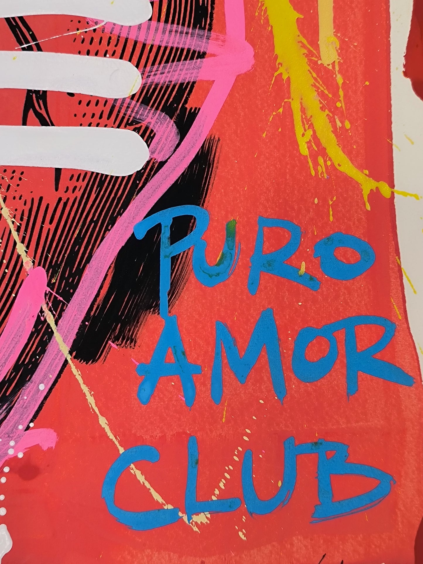 Corazón Anatómico - Retrato print (original painting on paper) Arte Urbano Barcelona