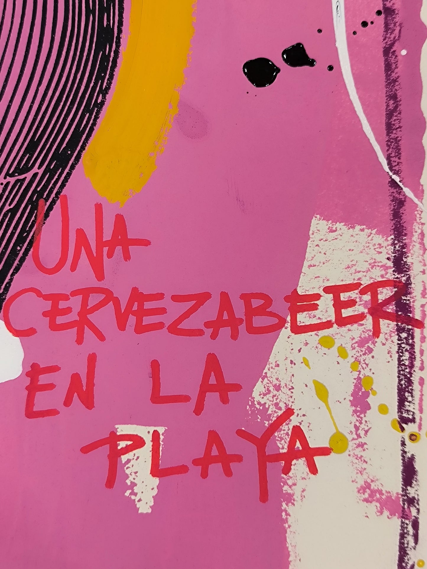 Corazón Anatómico - Retrato print (original painting on paper) Arte Urbano Barcelona