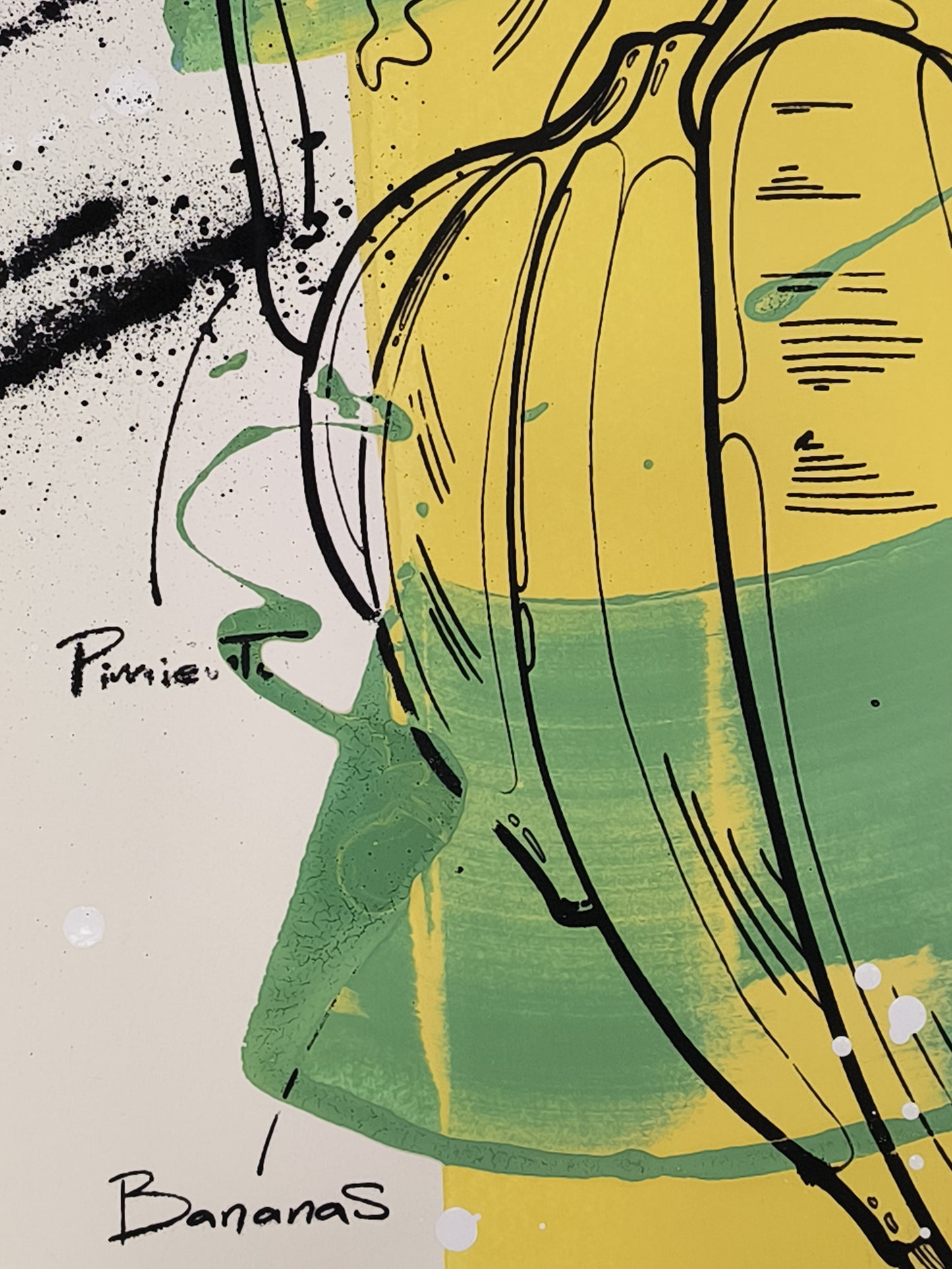 Corazón Vegetal - Retrato print (original painting on paper) Arte Urbano Barcelona