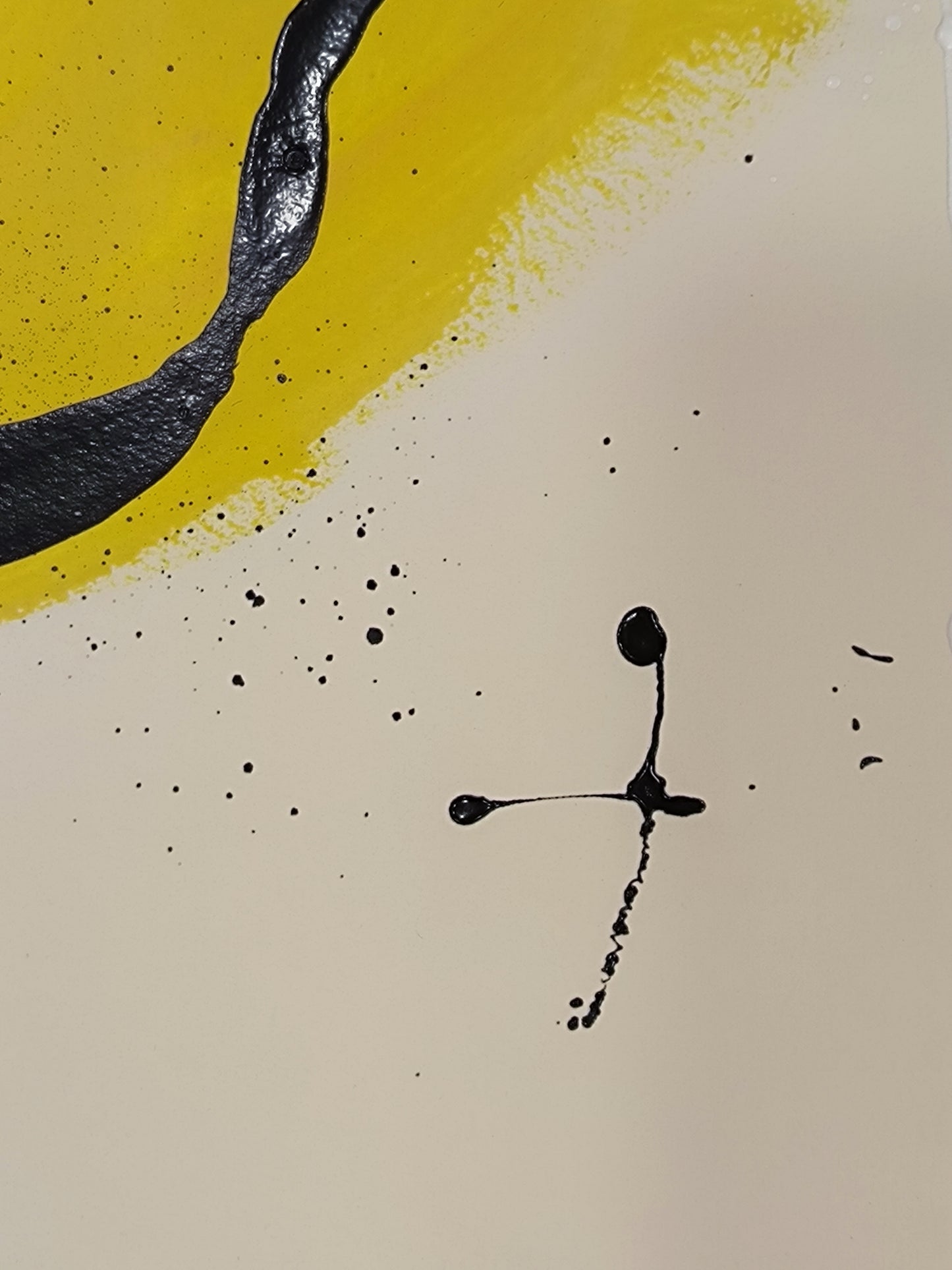 Smile - Retrato print (original painting on paper) Arte Urbano Barcelona