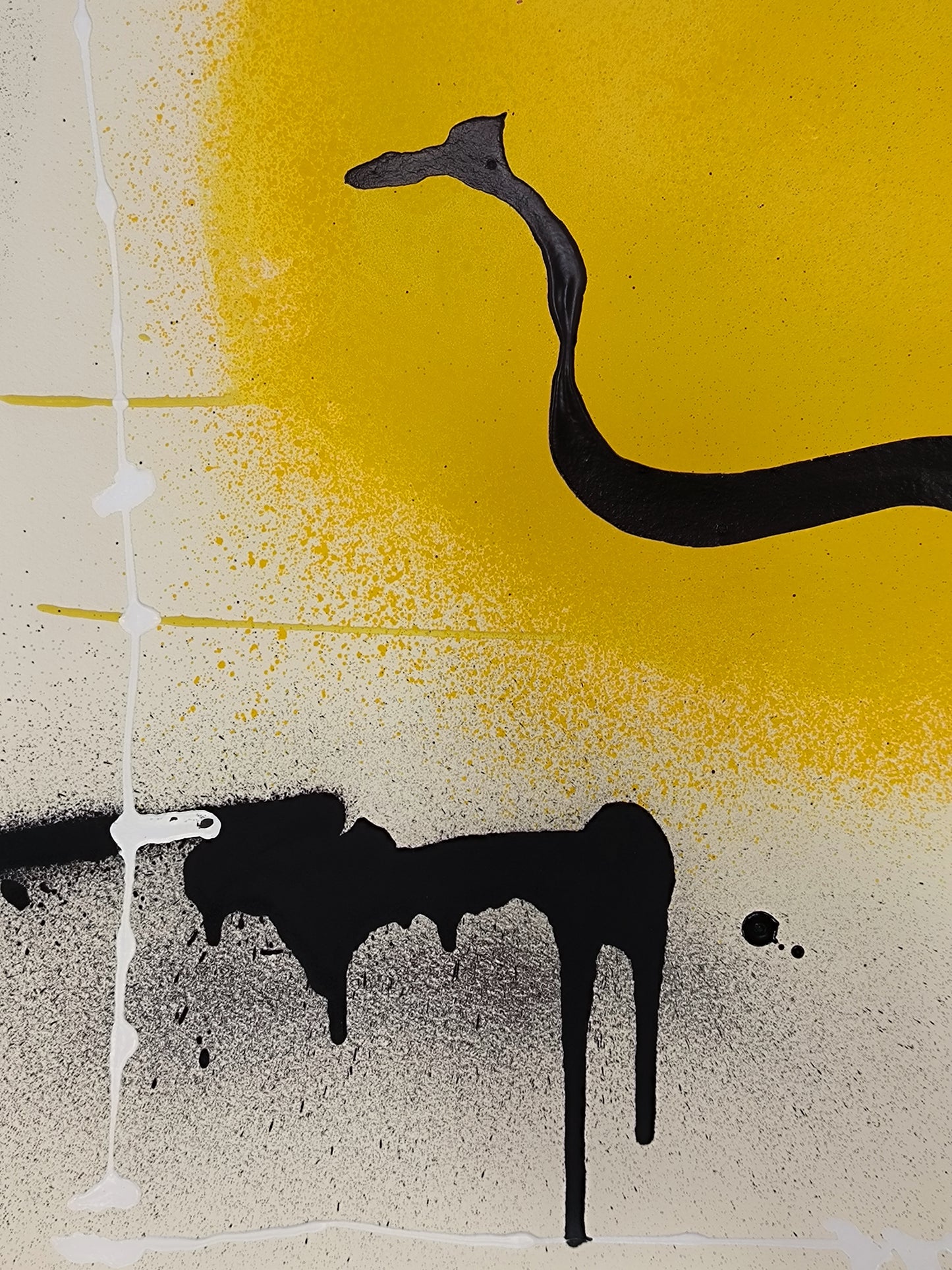 Smile - Retrato print (original painting on paper) Arte Urbano Barcelona