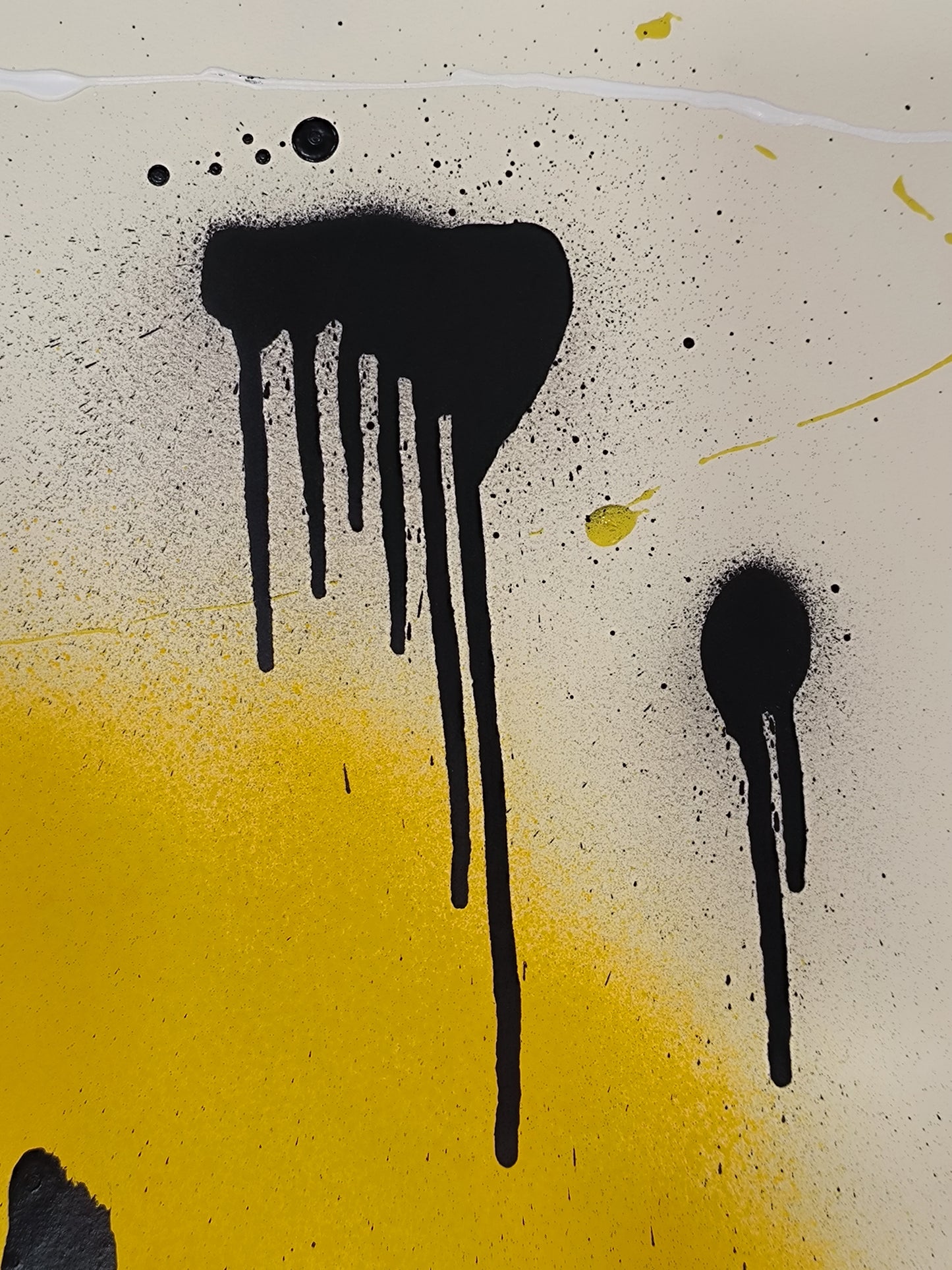 Smile - Retrato print (original painting on paper) Arte Urbano Barcelona