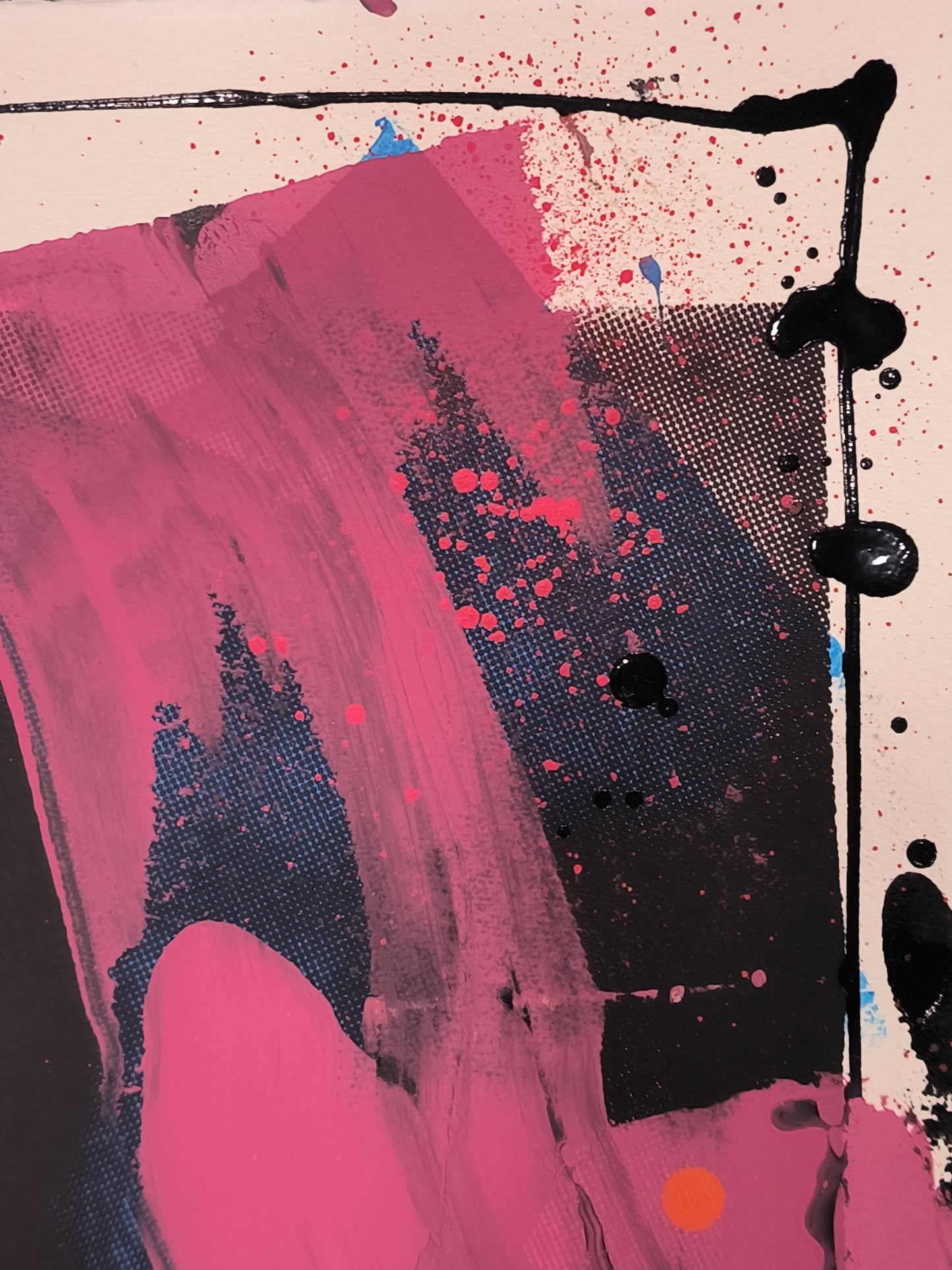 Amy Winehouse - Retrato Print (Original painting on paper) Arte Urbano Contemporaneo Barcelona