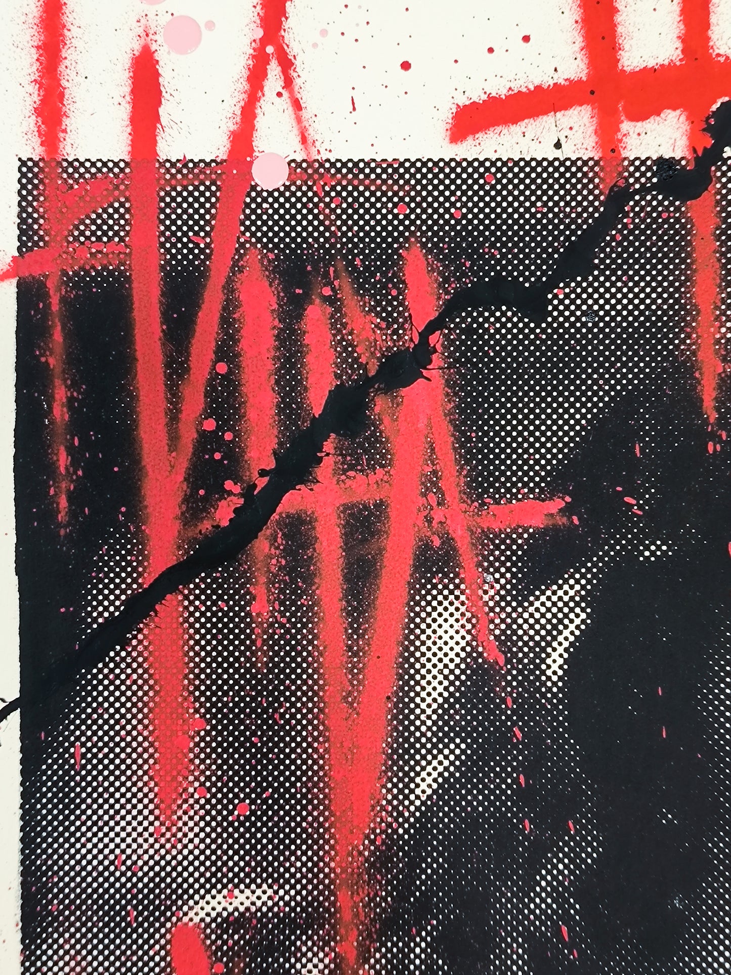 Joker - Retrato print (original painting on paper) Arte Urbano Barcelona