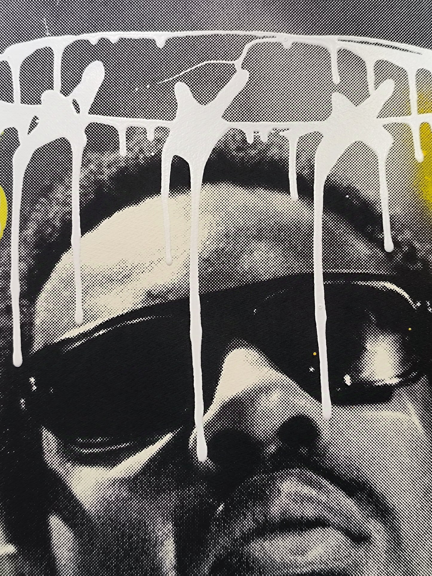 Stevie Wonder - Retrato print (original painting on paper) Arte urbano Barcelona