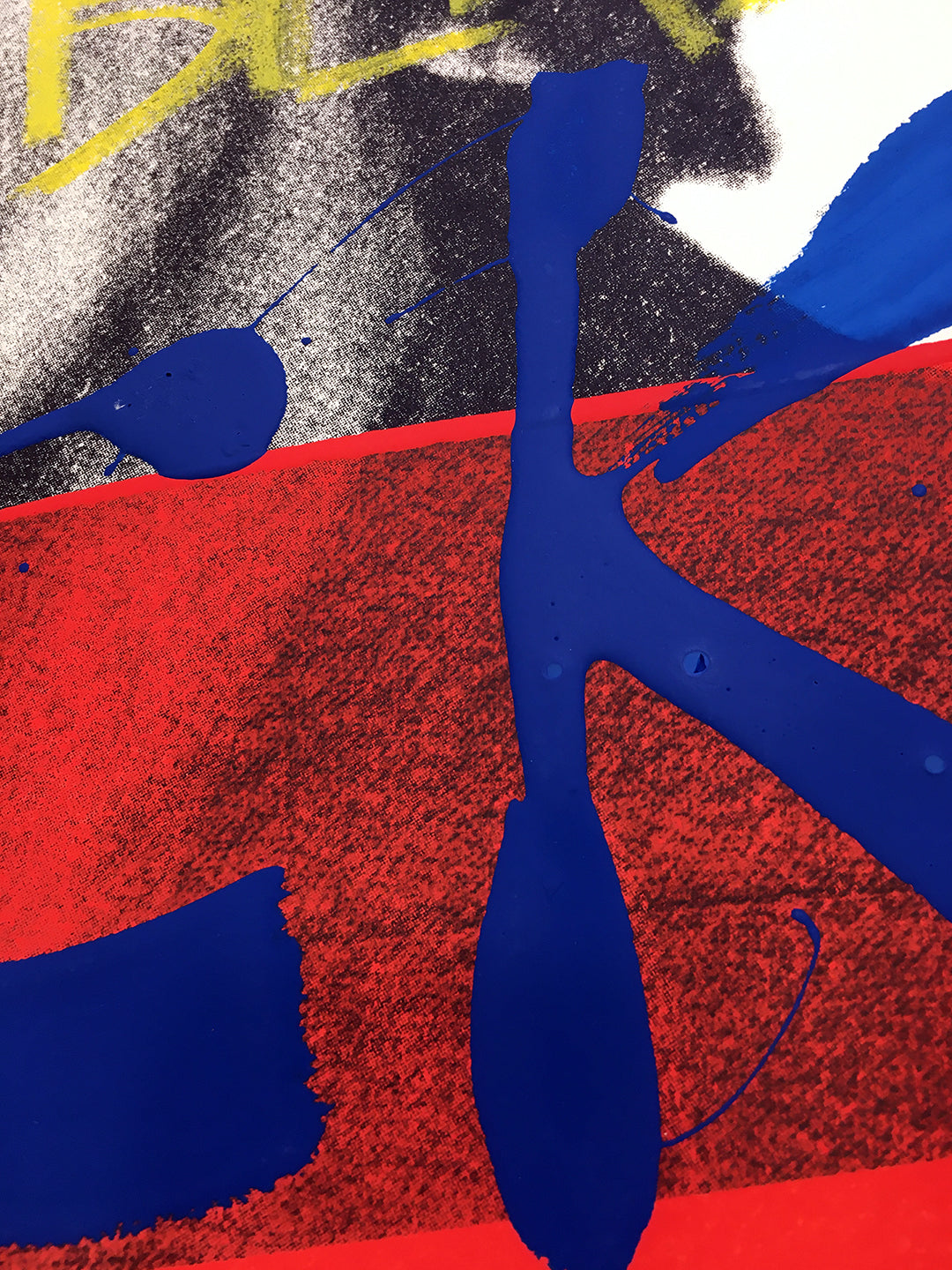 Mick Jagger, The Rolling Stones - Retrato print (original painting on paper) Arte Urbano Barcelona