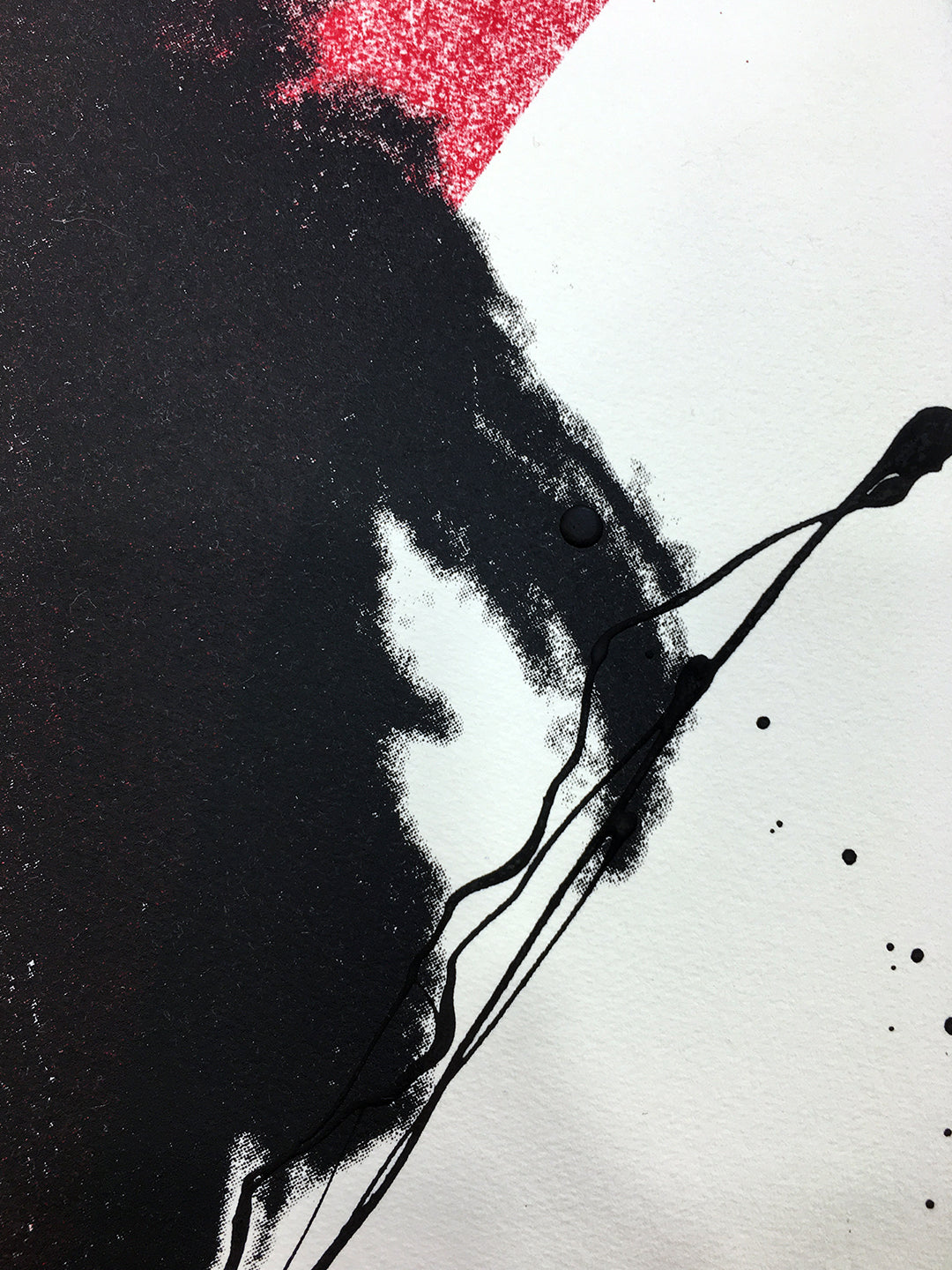 Mick Jagger, The Rolling Stones - Retrato print (original painting on paper) Arte Urbano Barcelona