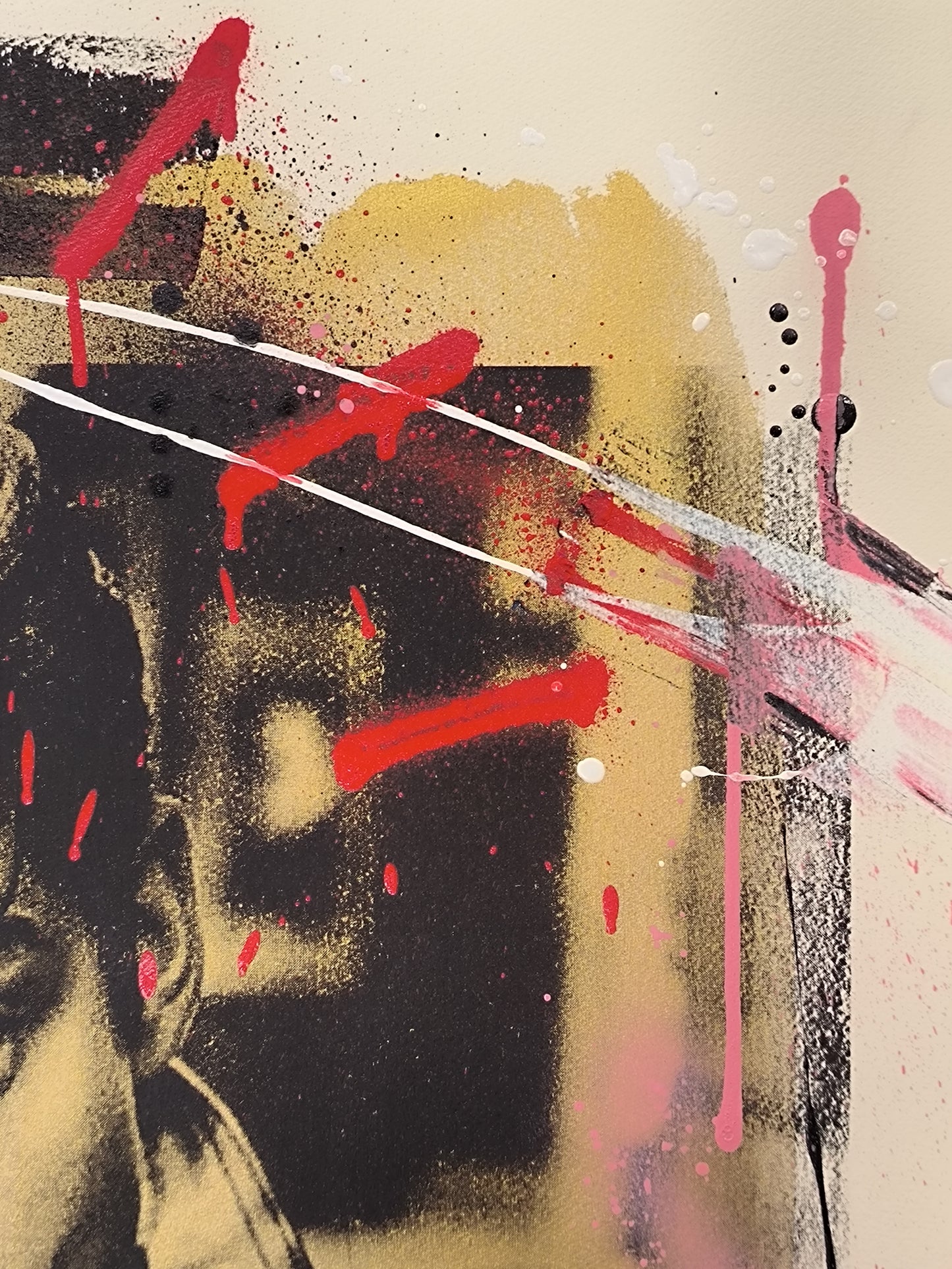 Alex Turner, Artic Monkeys - Arte Urbano Barcelona. Retrato print (original painting on paper)