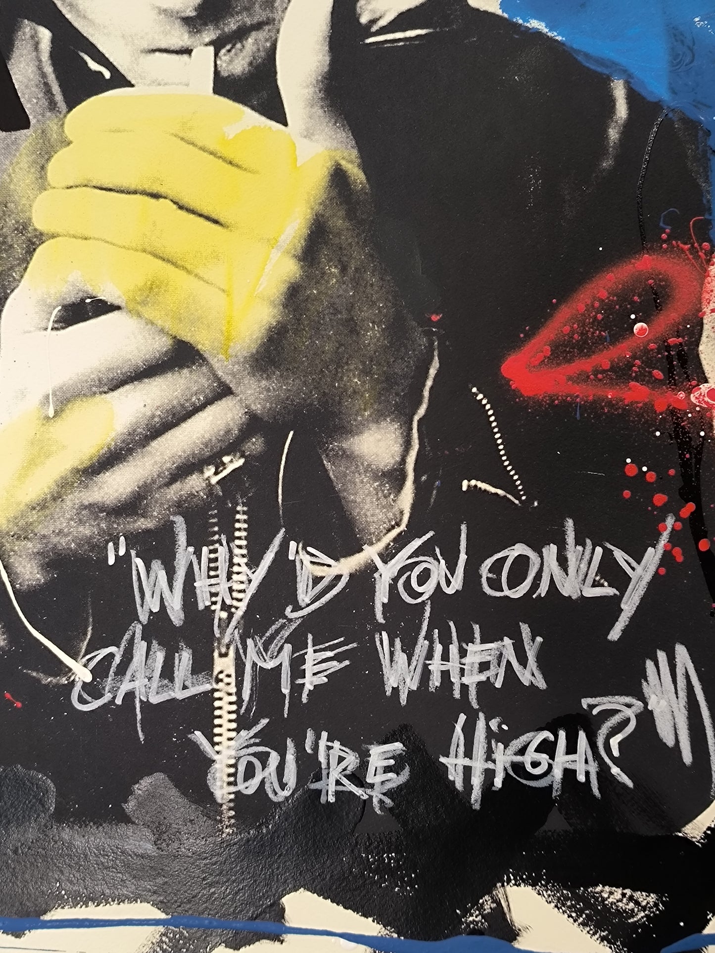 Alex Turner, Artic Monkeys - Arte Urbano Barcelona. Retrato print (original painting on paper)