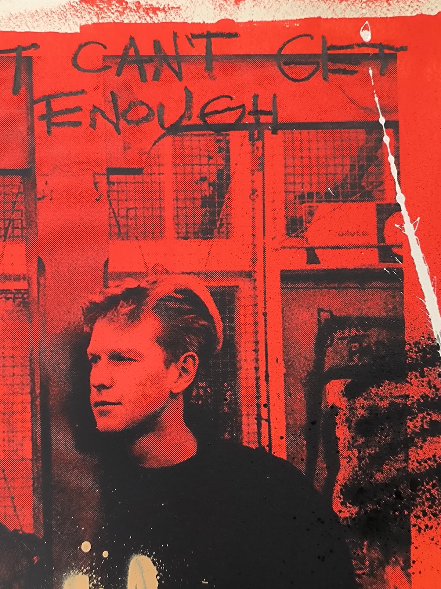 Depeche Mode - Retrato print (original painting on paper) Arte Urbano Barcelona