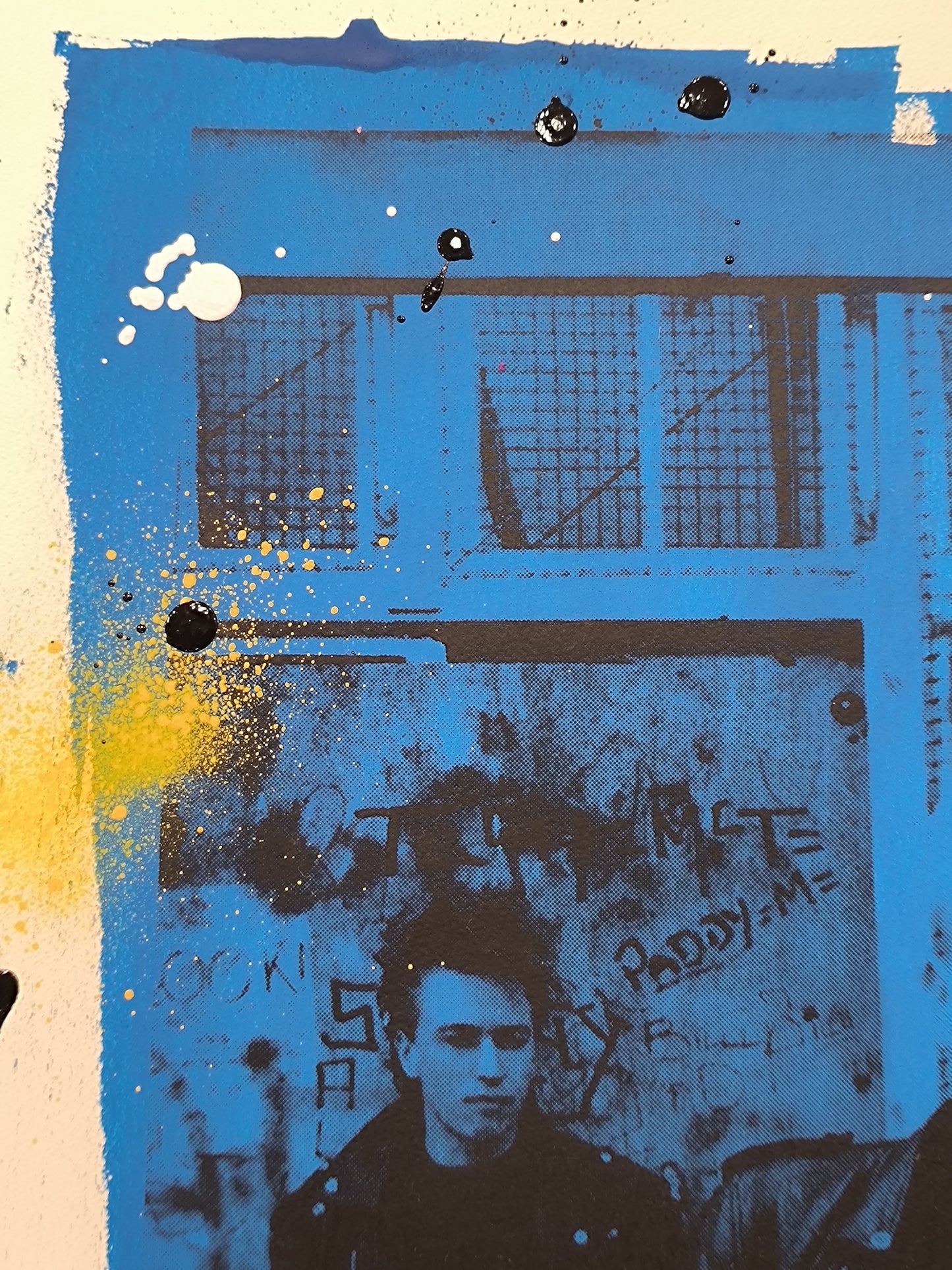 Depeche Mode - Retrato print (original painting on paper) Arte Urbano Barcelona