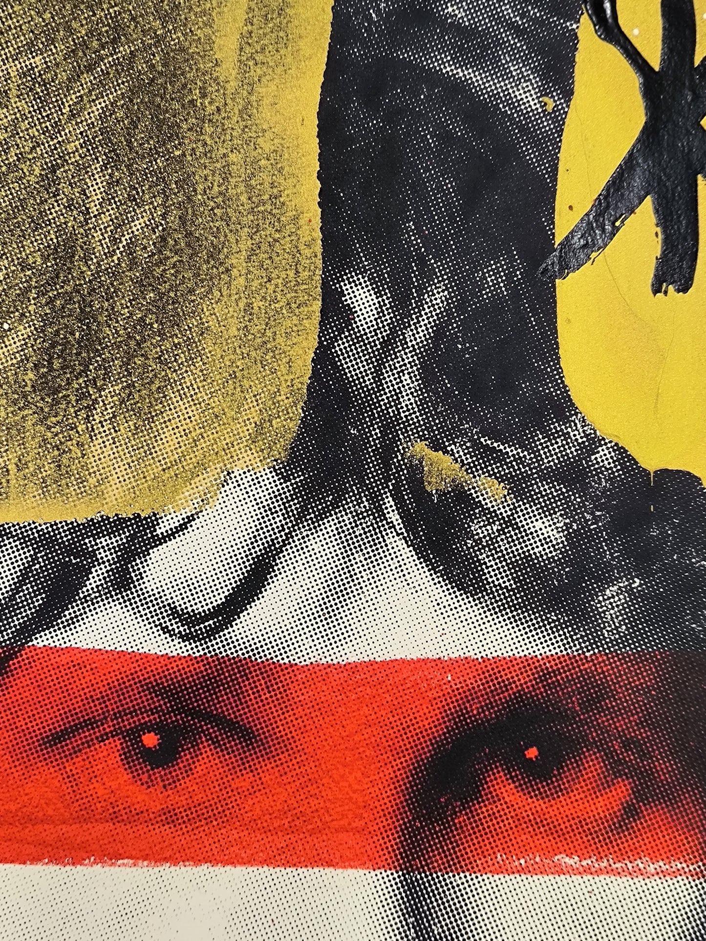 Jim Morrison - Retrato print (original painting on paper) Arte Urbano Barcelona