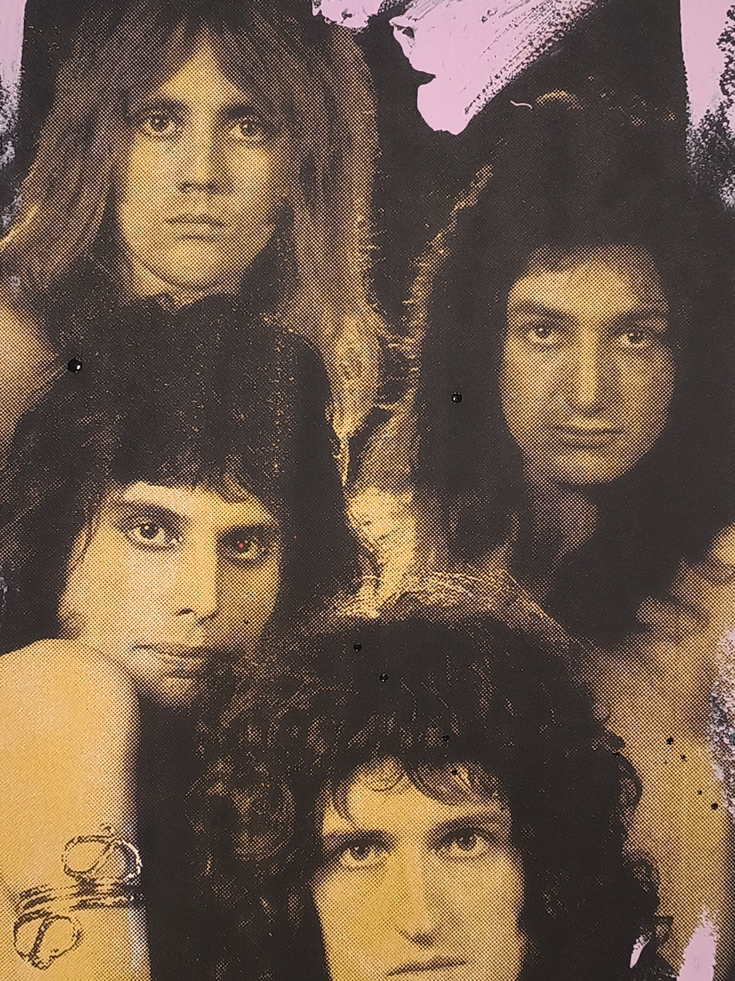 Queen - Retrato print (original painting on paper) Arte Urbano Barcelona