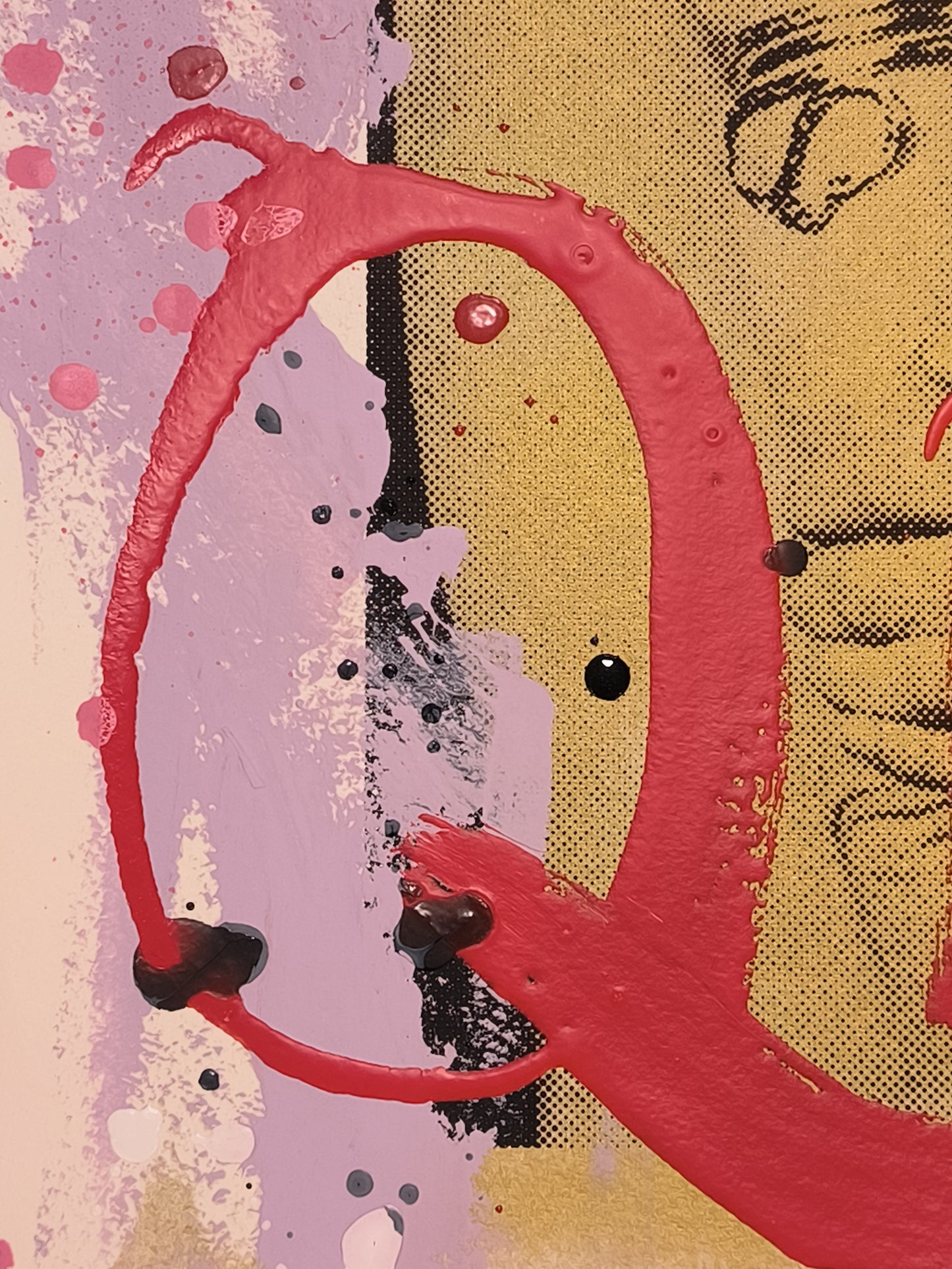 Queen - Retrato print (original painting on paper) Arte Urbano Barcelona