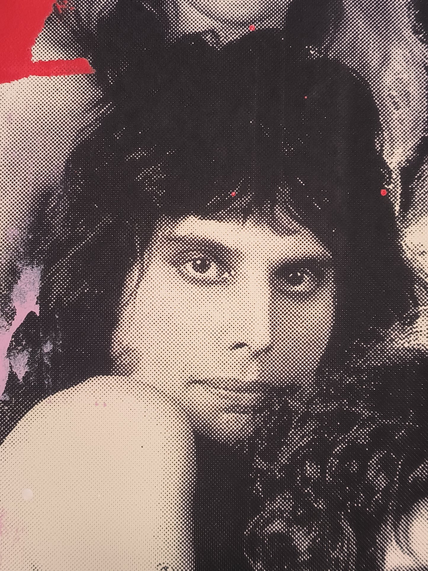 Queen - Retrato print (original painting on paper) Arte Urbano Barcelona