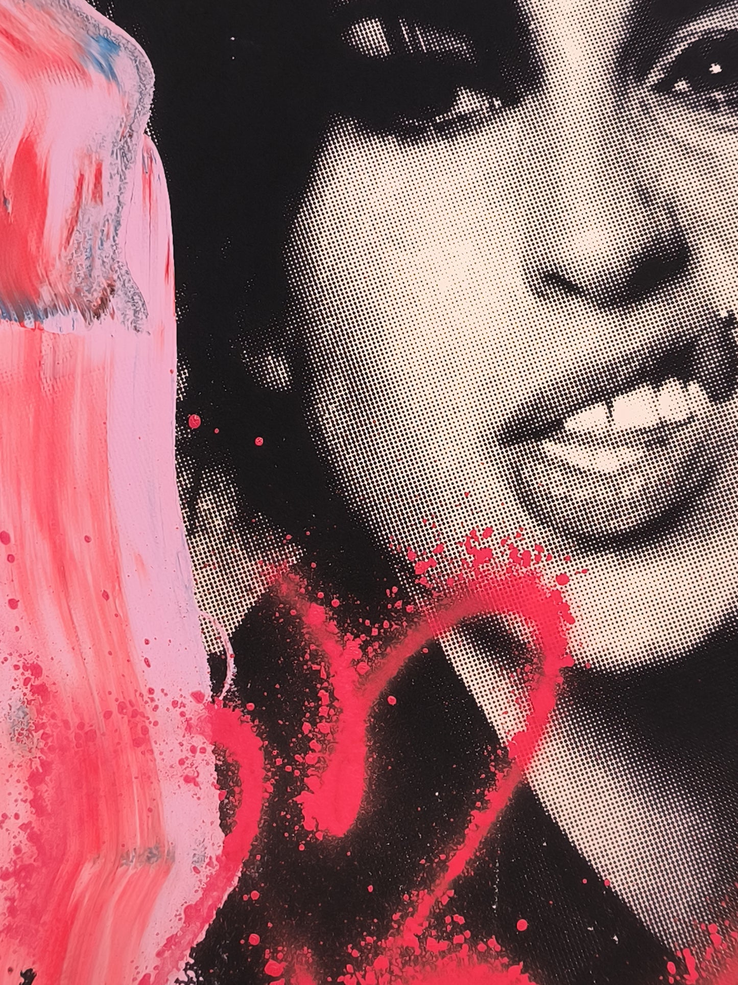 Amy Winehouse - Retrato Print (Original painting on paper) Arte Urbano Contemporaneo Barcelona