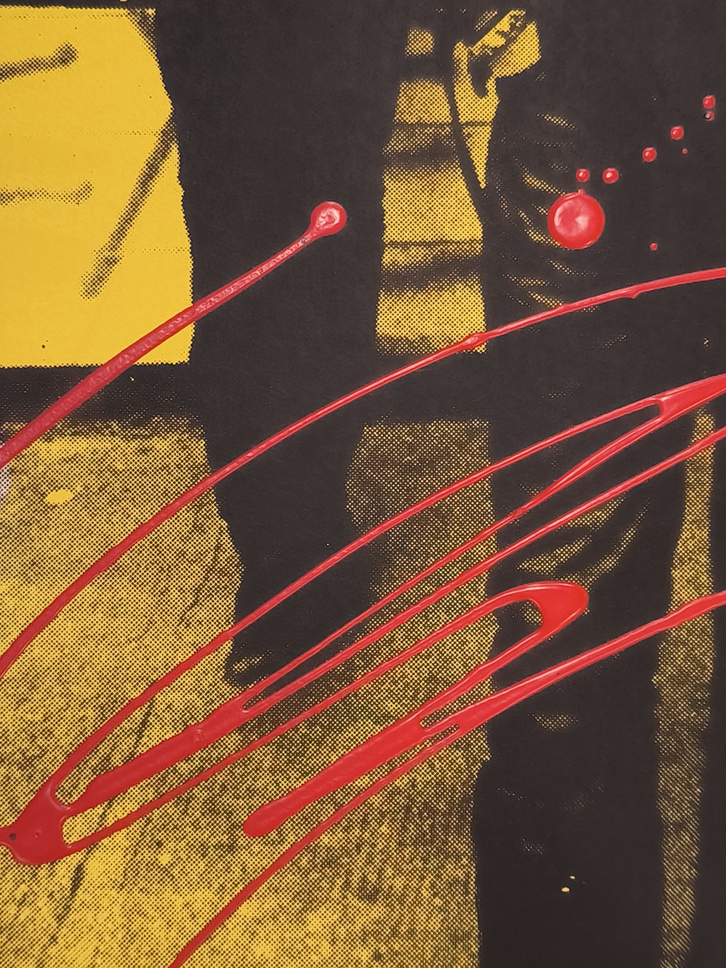 Depeche Mode - Retrato print (original painting on paper) Arte Urbano Barcelona