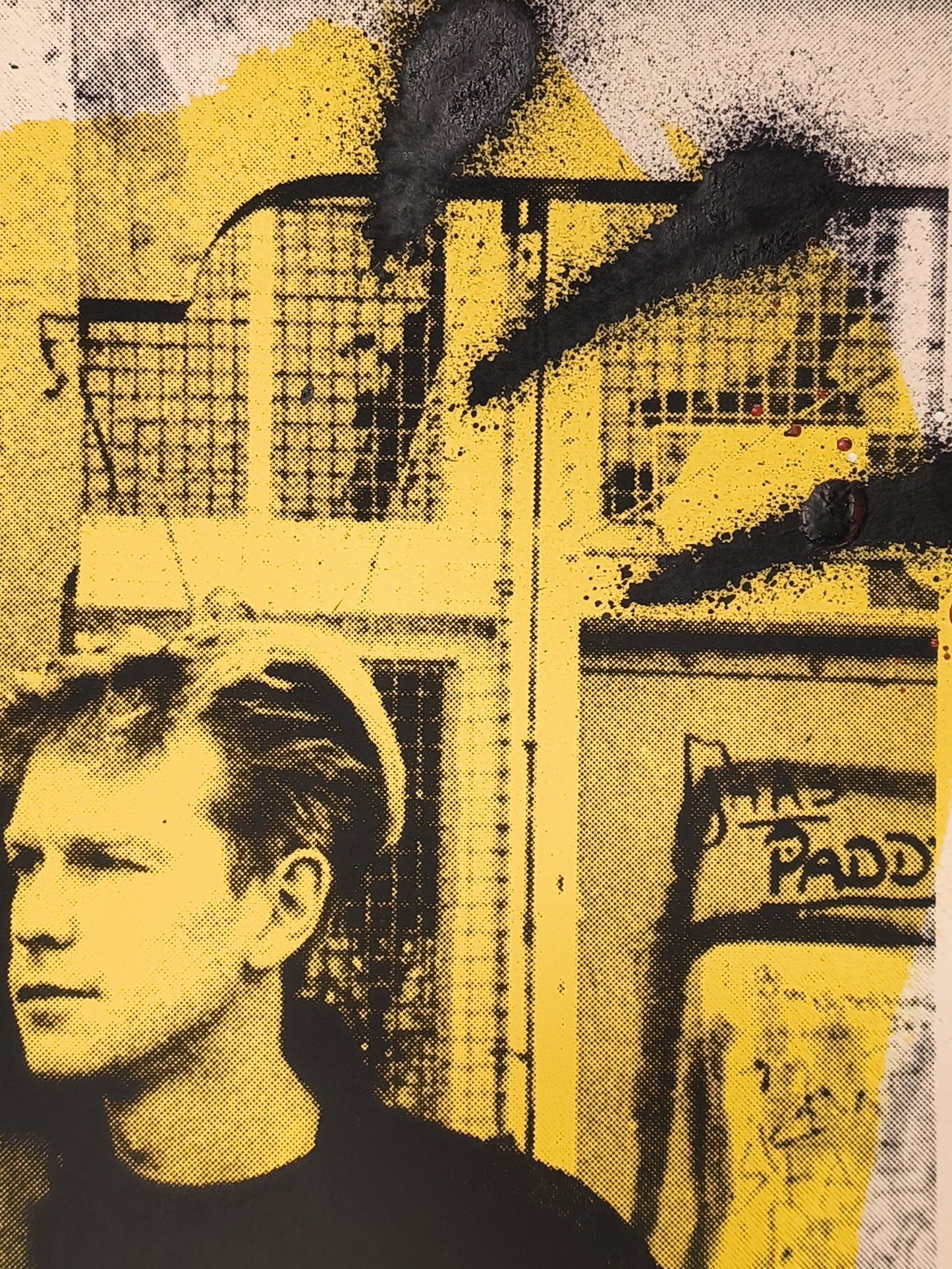 Depeche Mode - Retrato print (original painting on paper) Arte Urbano Barcelona