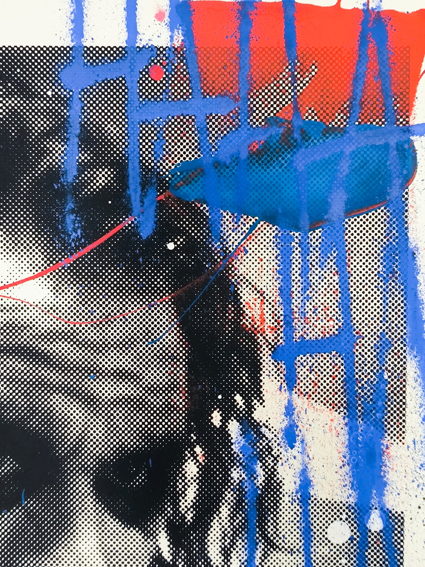 Joker - Retrato print (original painting on paper) Arte Urbano Barcelona