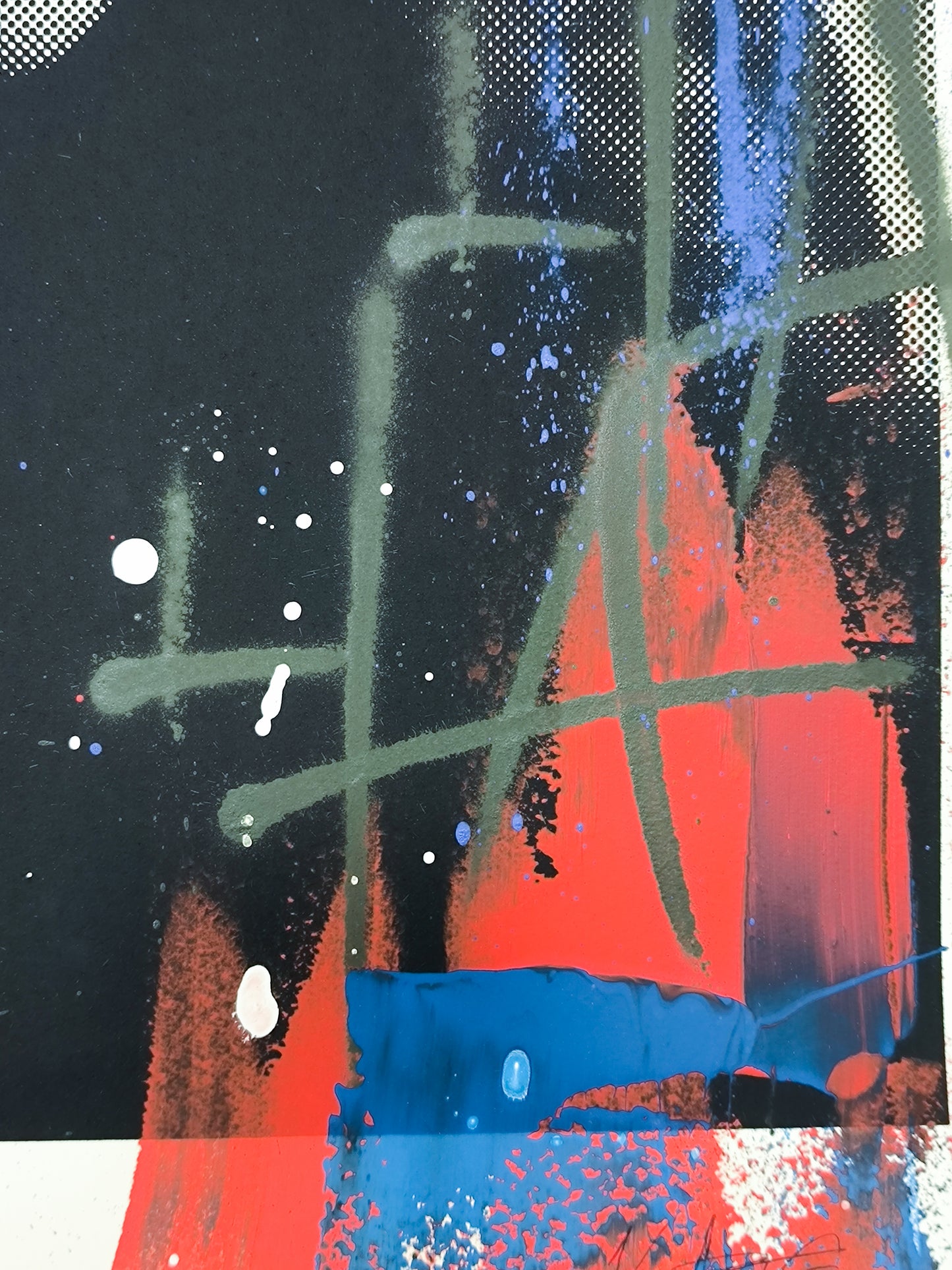 Joker - Retrato print (original painting on paper) Arte Urbano Barcelona